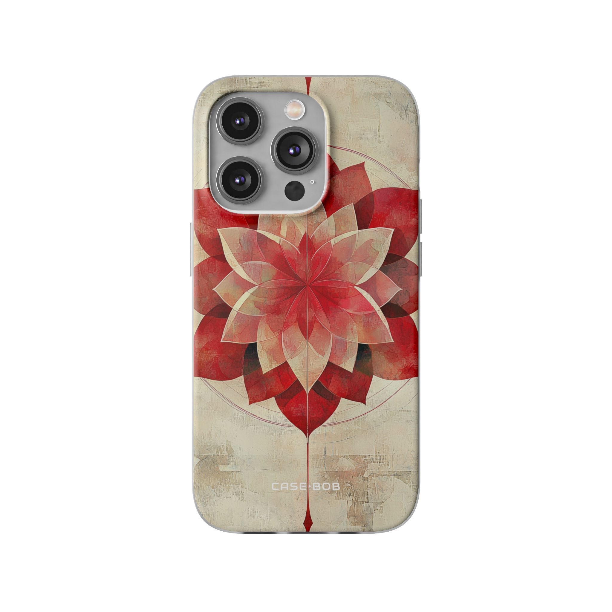 Crimson Bloom iPhone 14 Pro Case - Soft