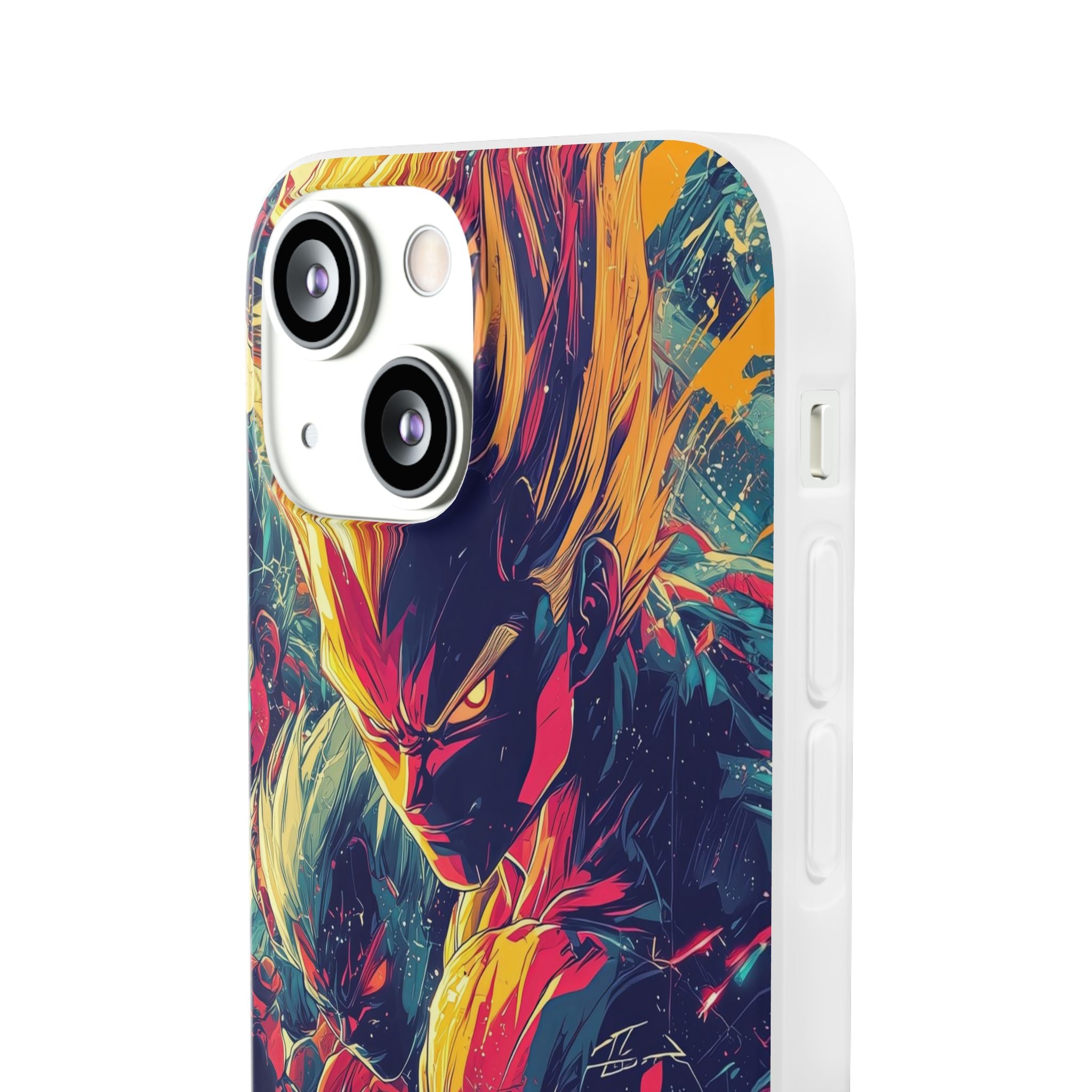 Yellow Fury iPhone 13 mini Case - Soft