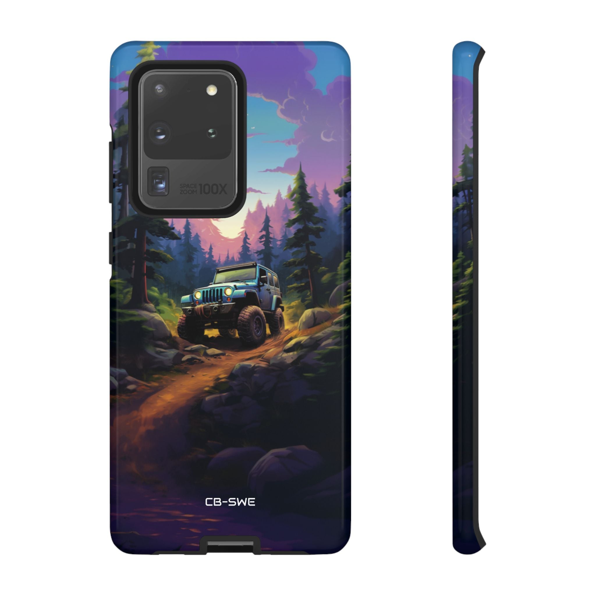 Sunset Forest Drive - Samsung Case