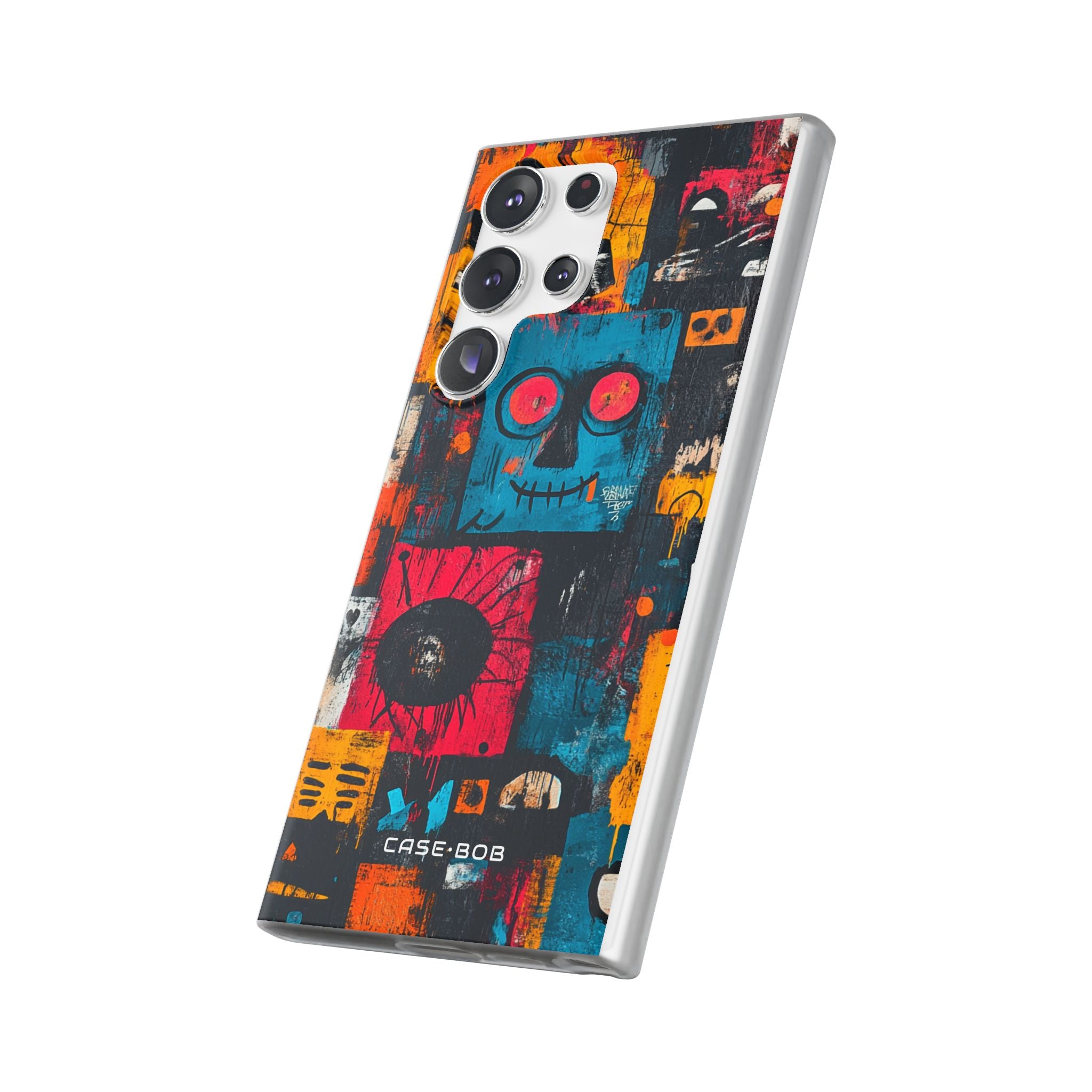 Blue Stitch Smile Samsung S23 Ultra Case - Soft