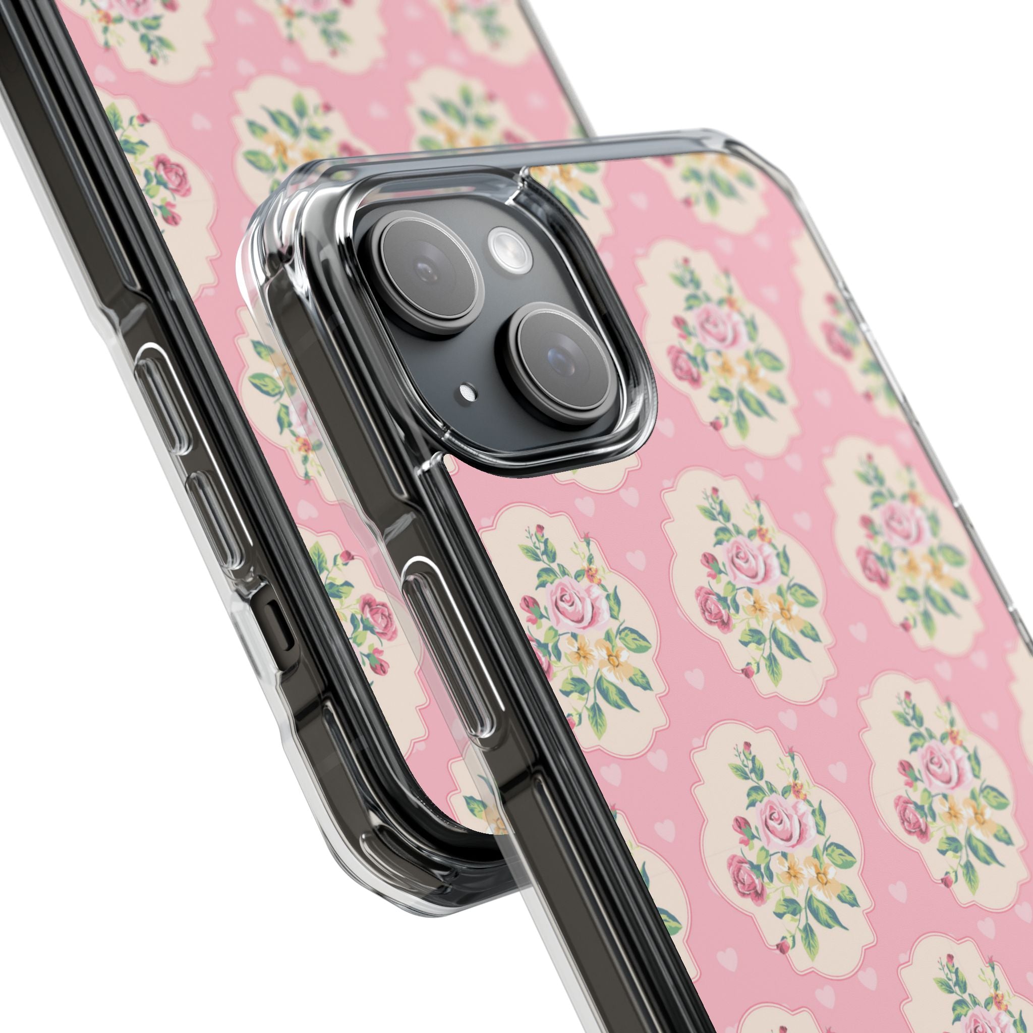 Vintage Floral Romance iPhone Case - Impact