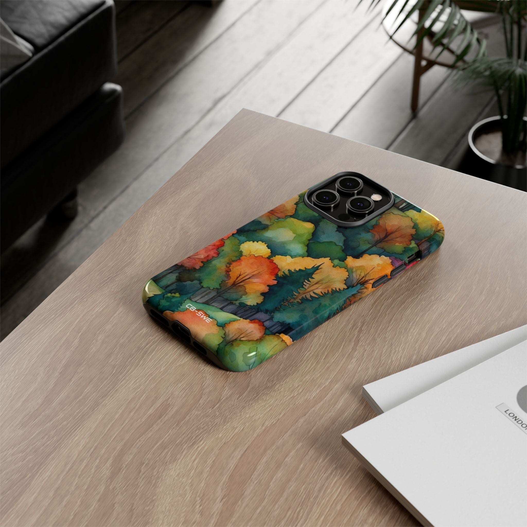Autumn Leaves Dance - iPhone Case