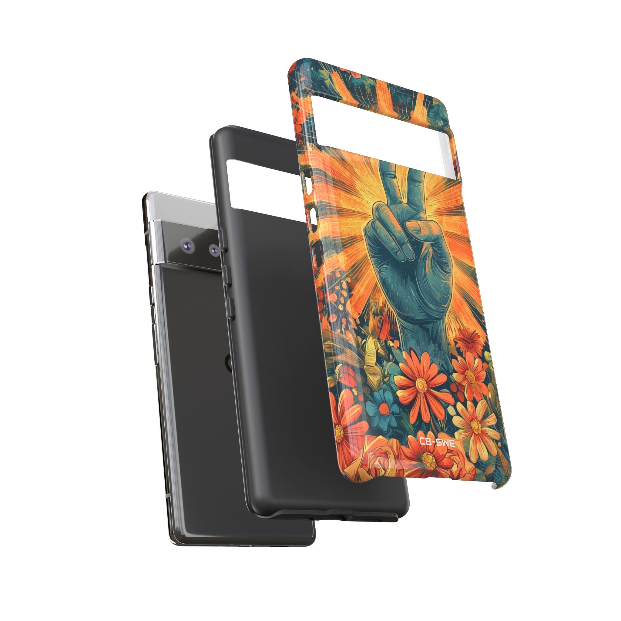Flowers Embrace Peace - Google Pixel Case
