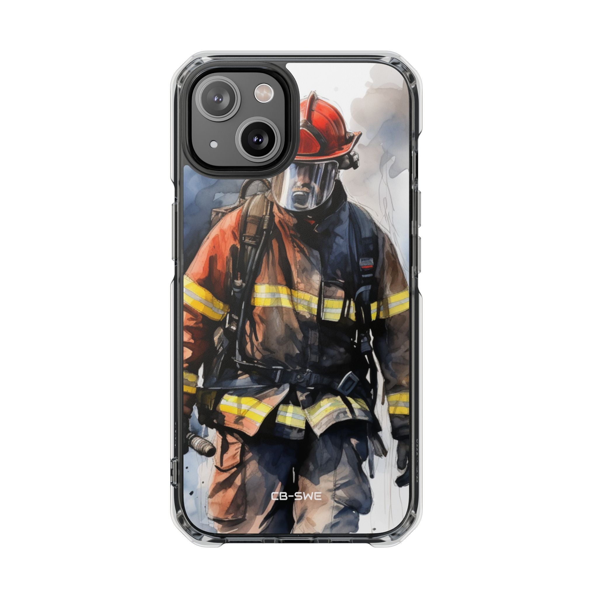 Firefighter In Motion iPhone Case - Impact