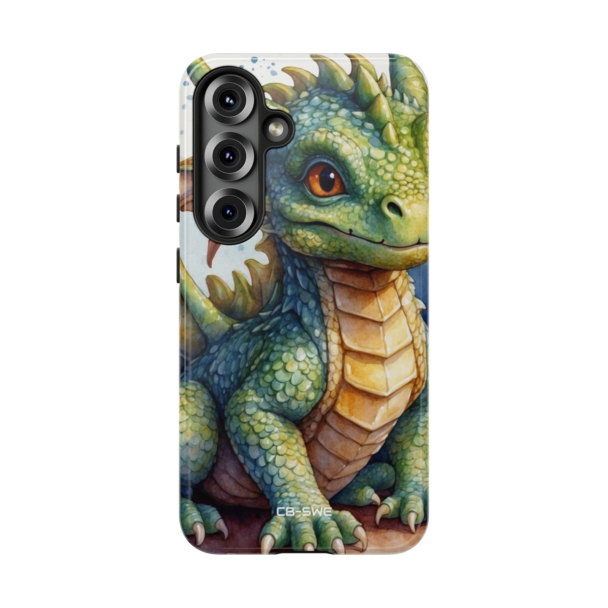Green Dragon Smiles - Samsung Case