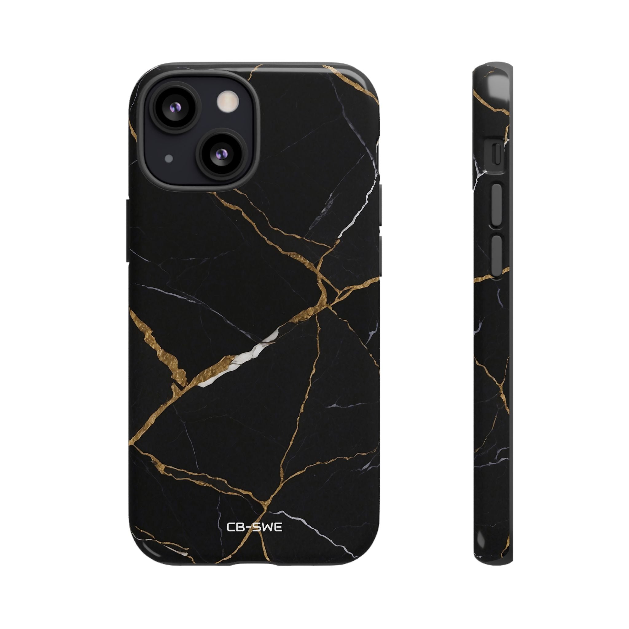 Golden Veins Emerge - iPhone Case