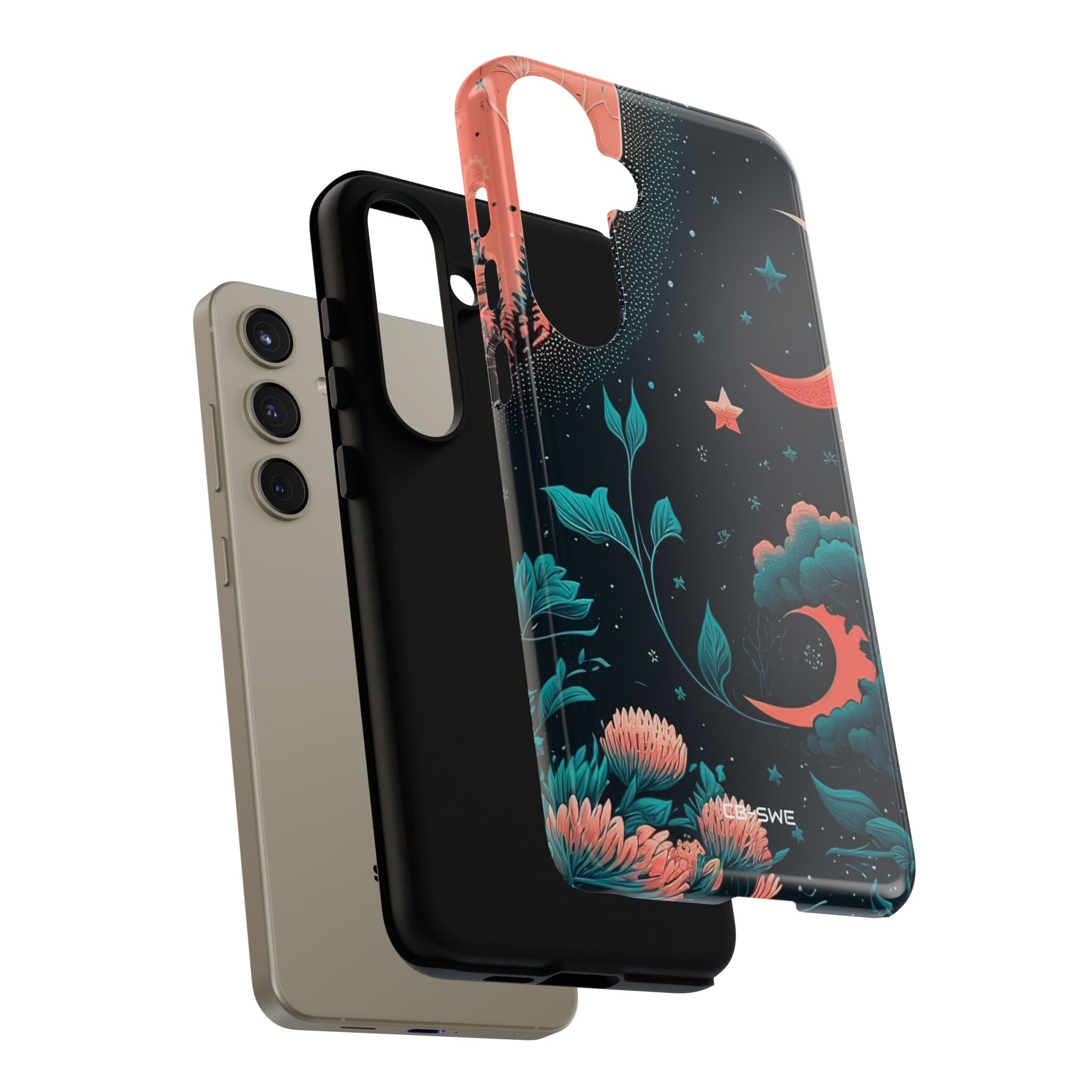 Cosmic Floral Dreams - Samsung Case