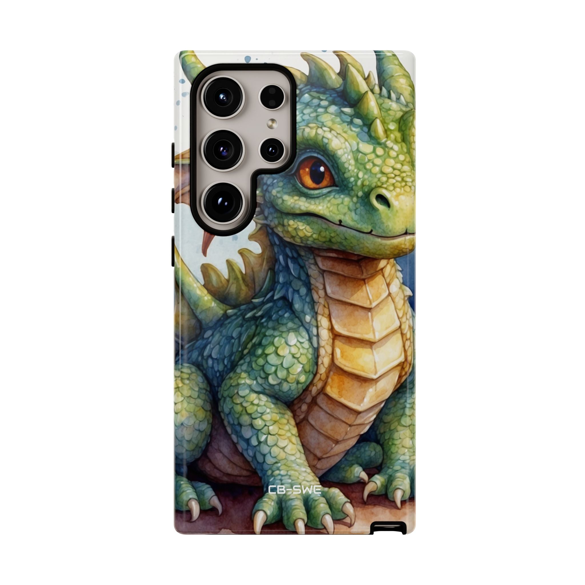 Green Dragon Smiles - Samsung Case