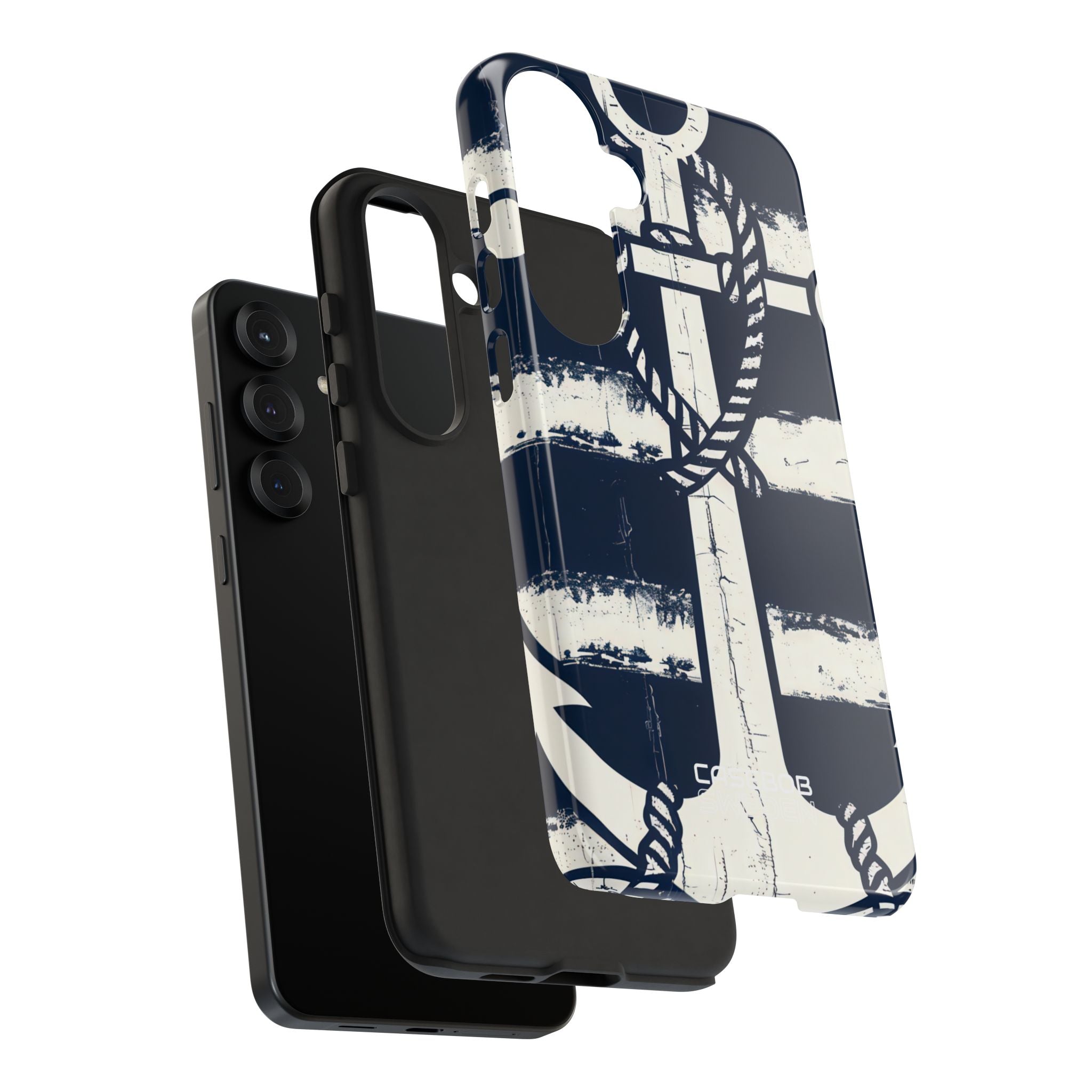 Marine Anker Strepen Samsung S25 - Tough