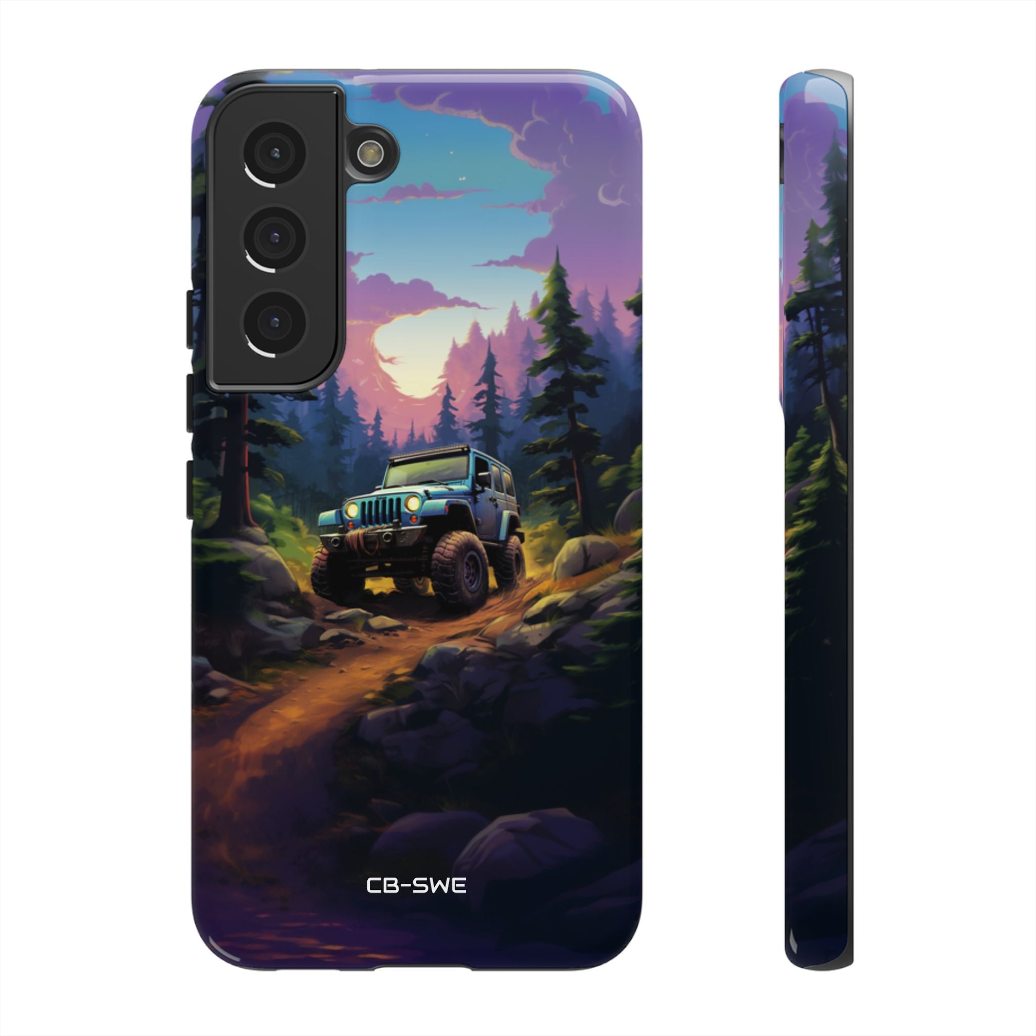 Sunset Forest Drive - Samsung Case