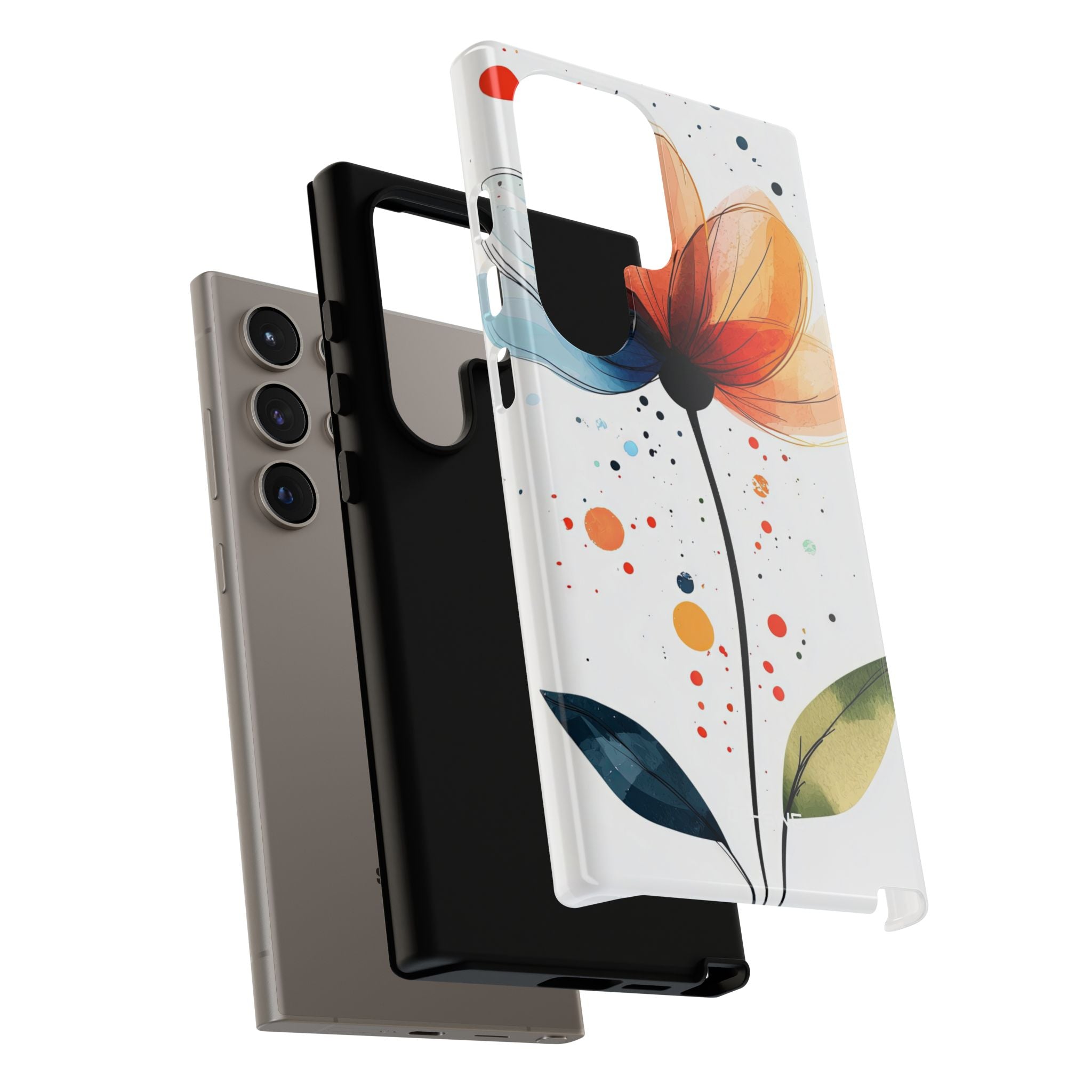 Vibrant Floral Blooms - Samsung Case