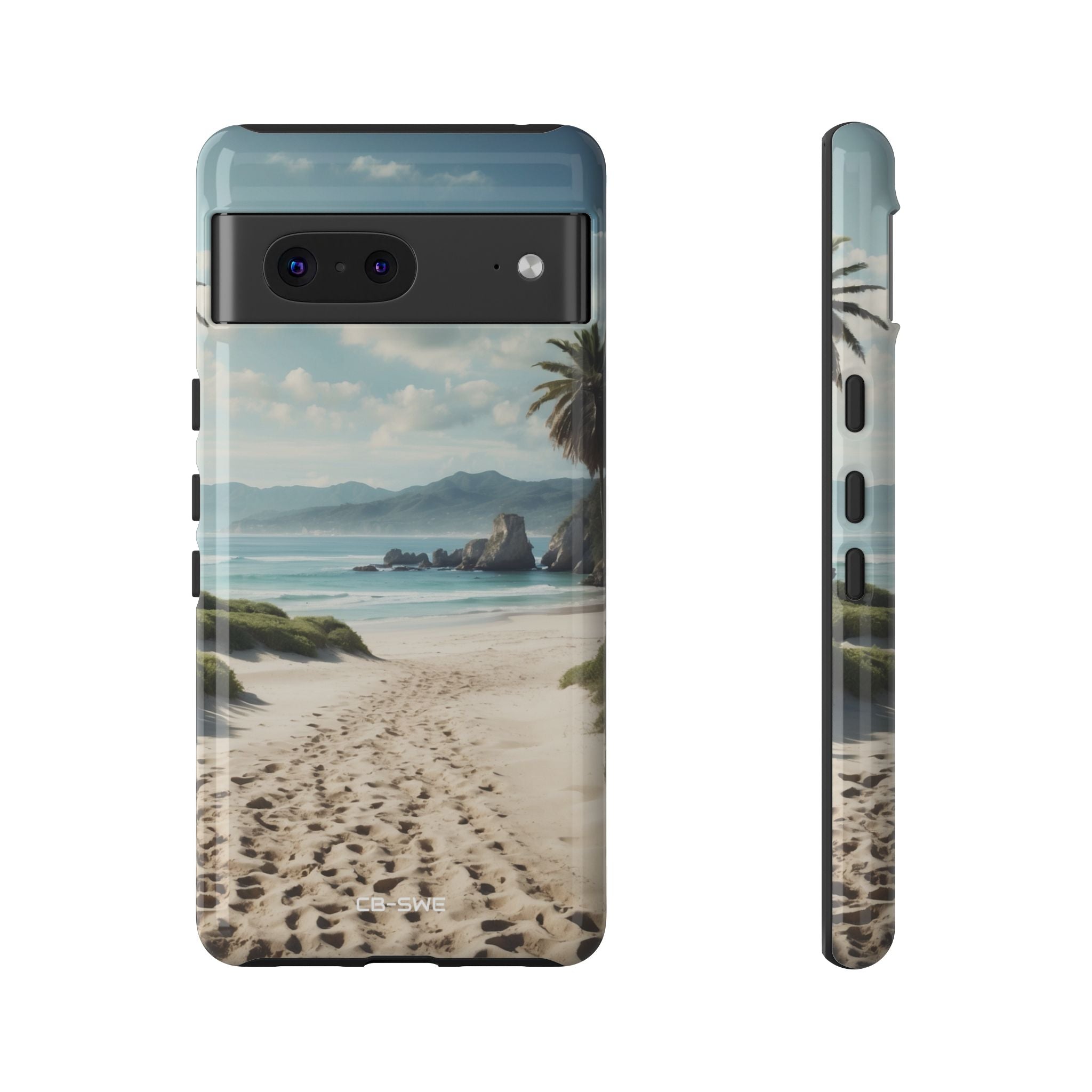 Footprints Trace Sand - Google Pixel Case