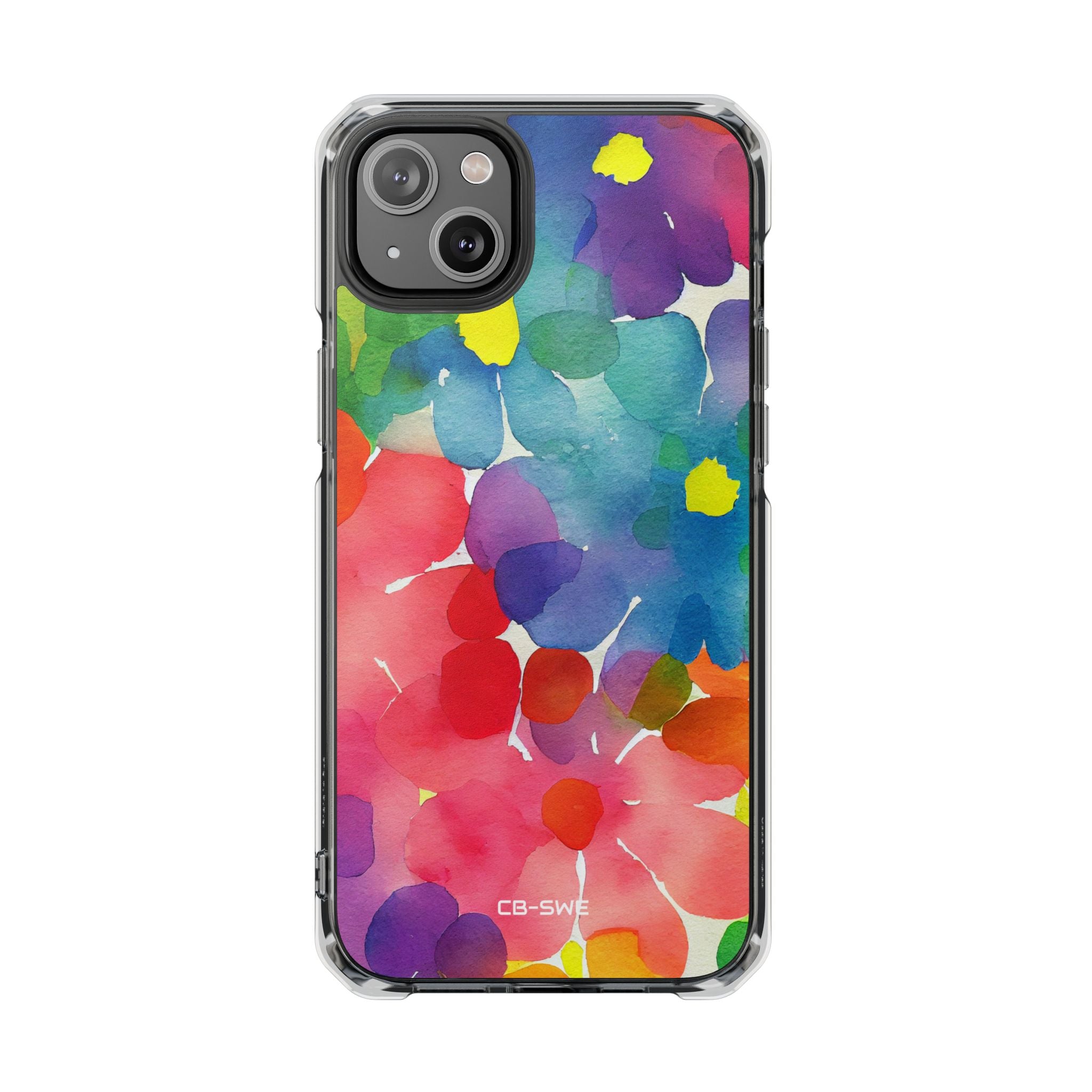 Fluid Color Petals iPhone Case - Impact