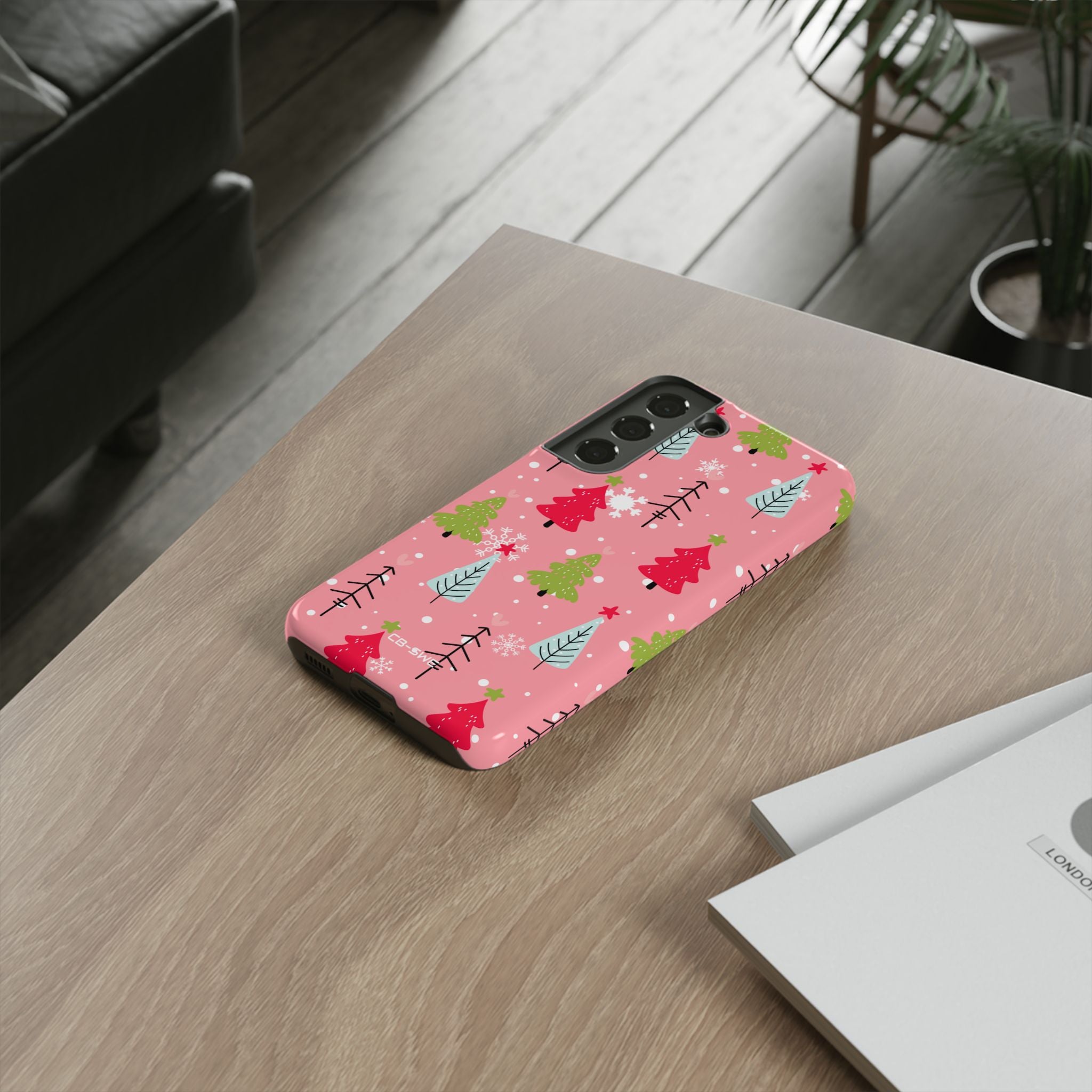 Snowflakes Dance Playfully - Samsung Case
