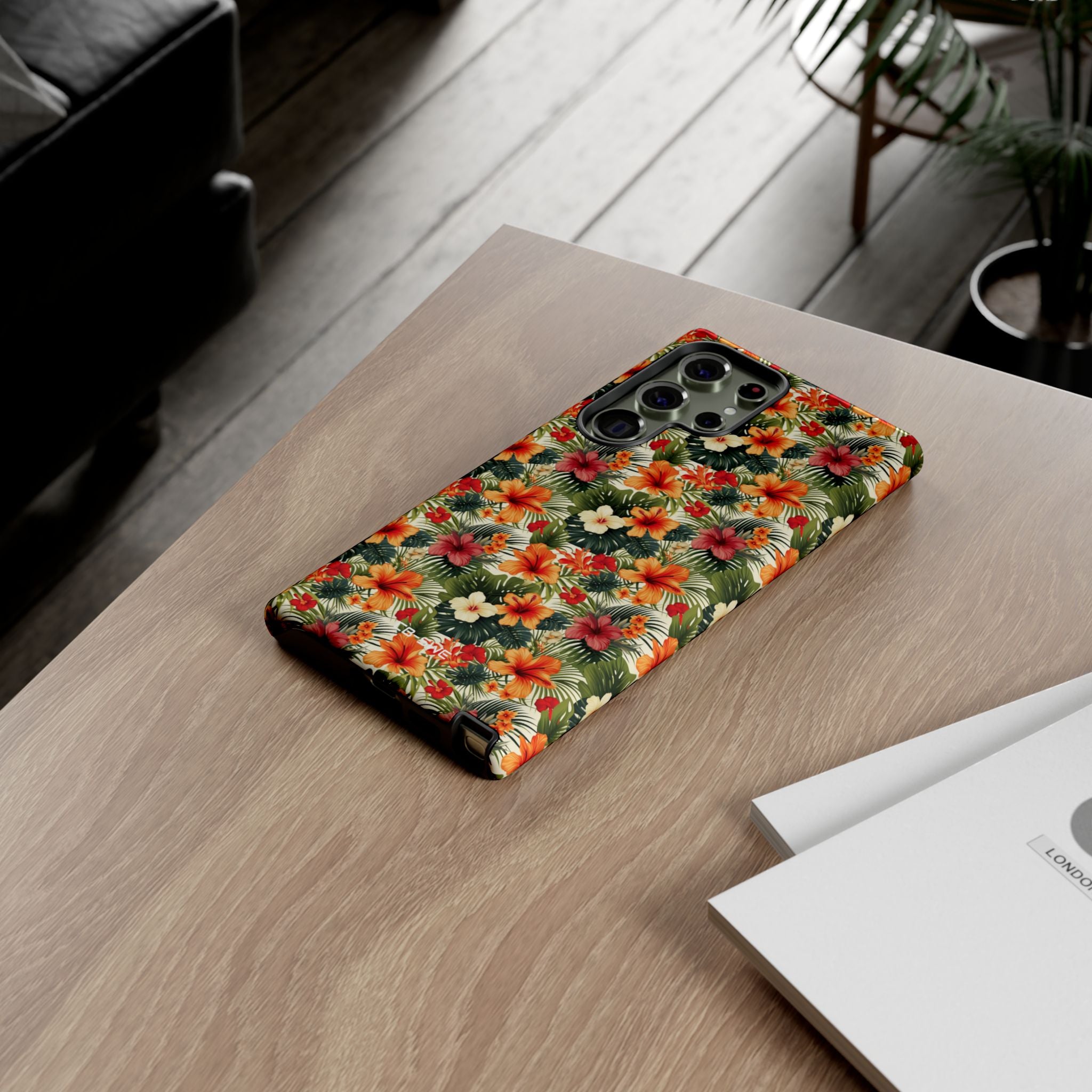 Tropical Blooms Flourish - Samsung Case