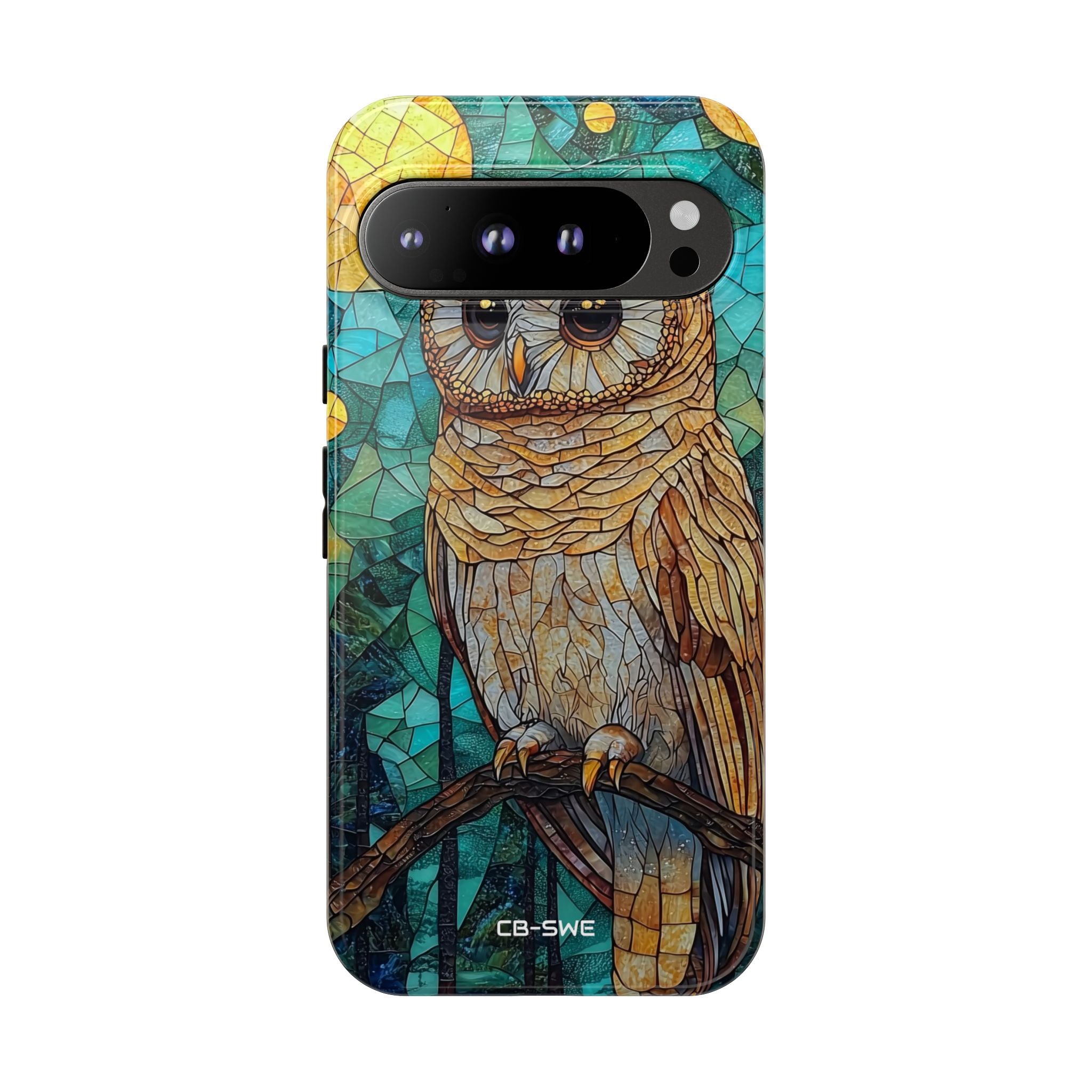 Celestial Owl Gaze - Google Pixel Case
