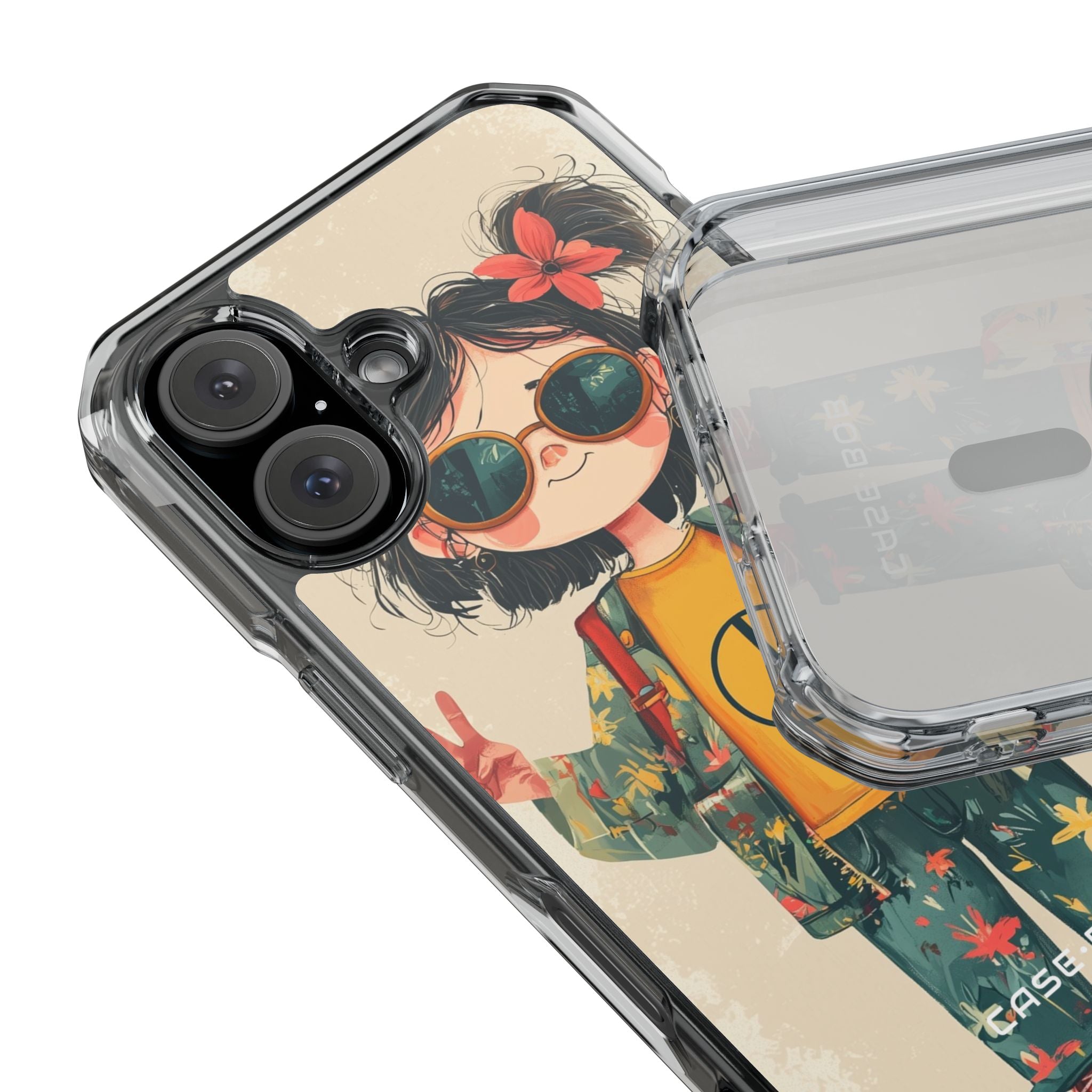 Peace Pigtails iPhone 15 Case - Impact