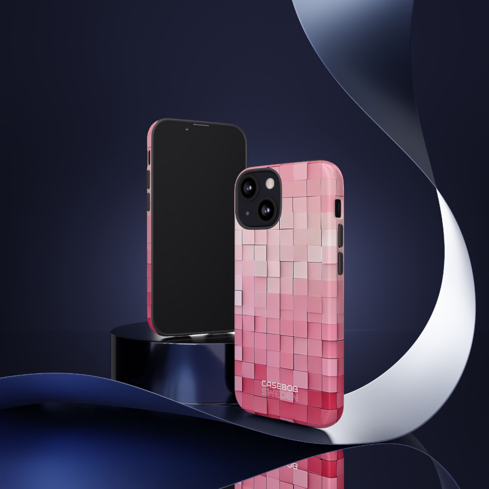 Pink Mosaic Glow iPhone 13 - Tough
