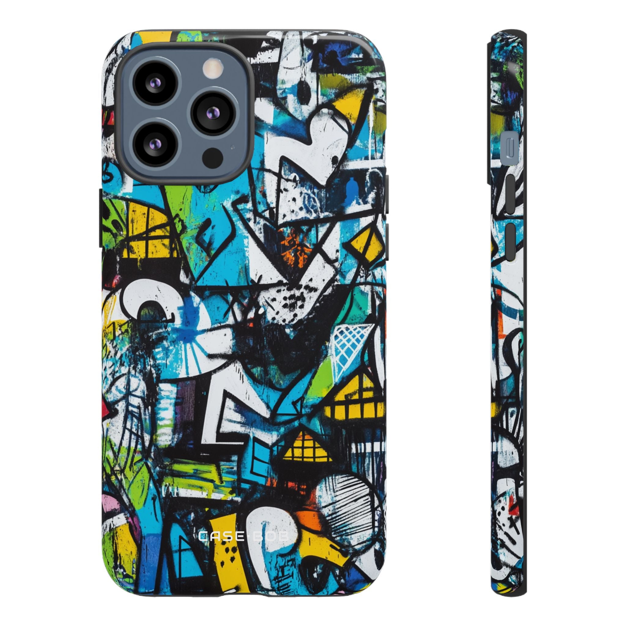 White Ripple Drift iPhone 13 Pro Max Case - Tough