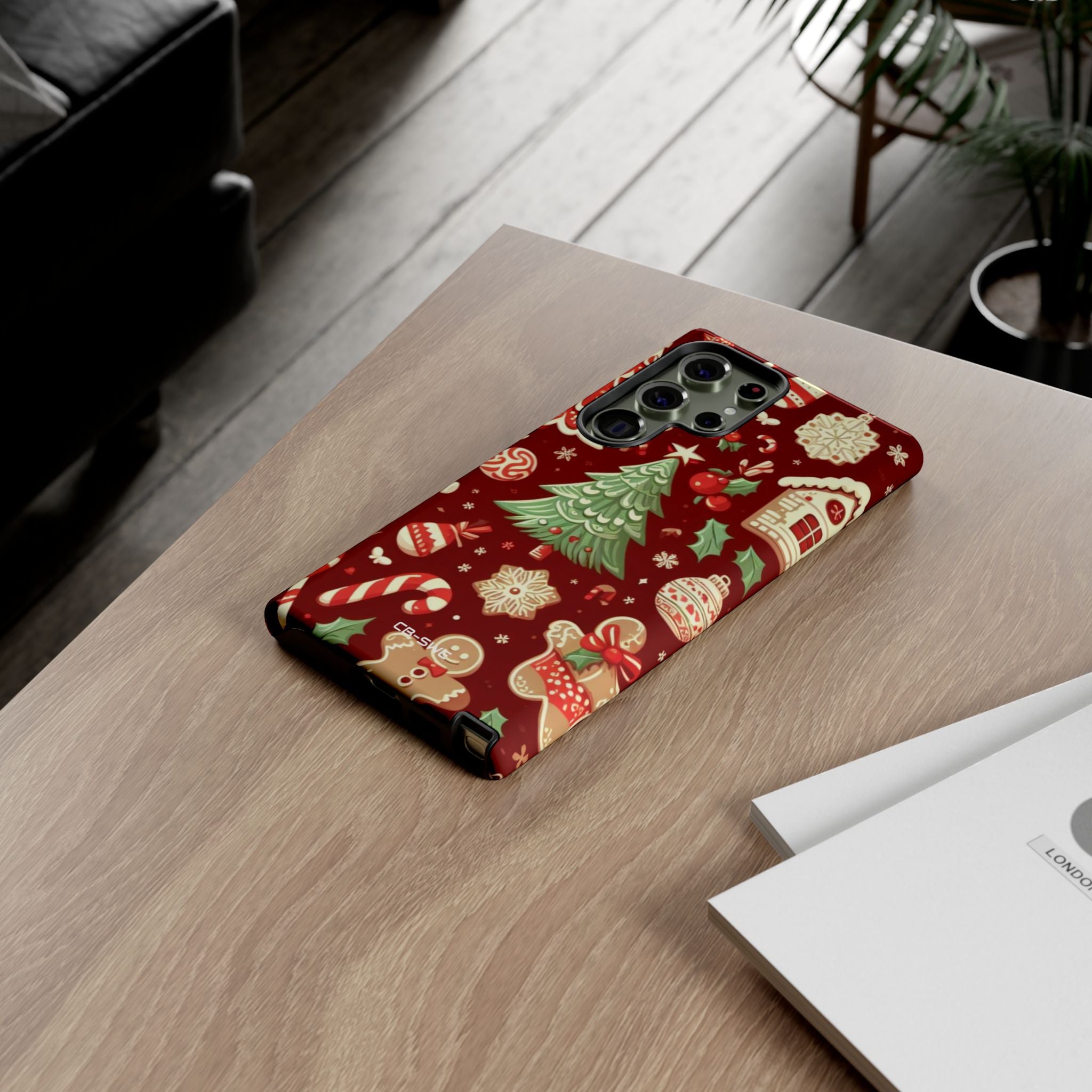 Gingerbread Joy Awaits - Samsung Case