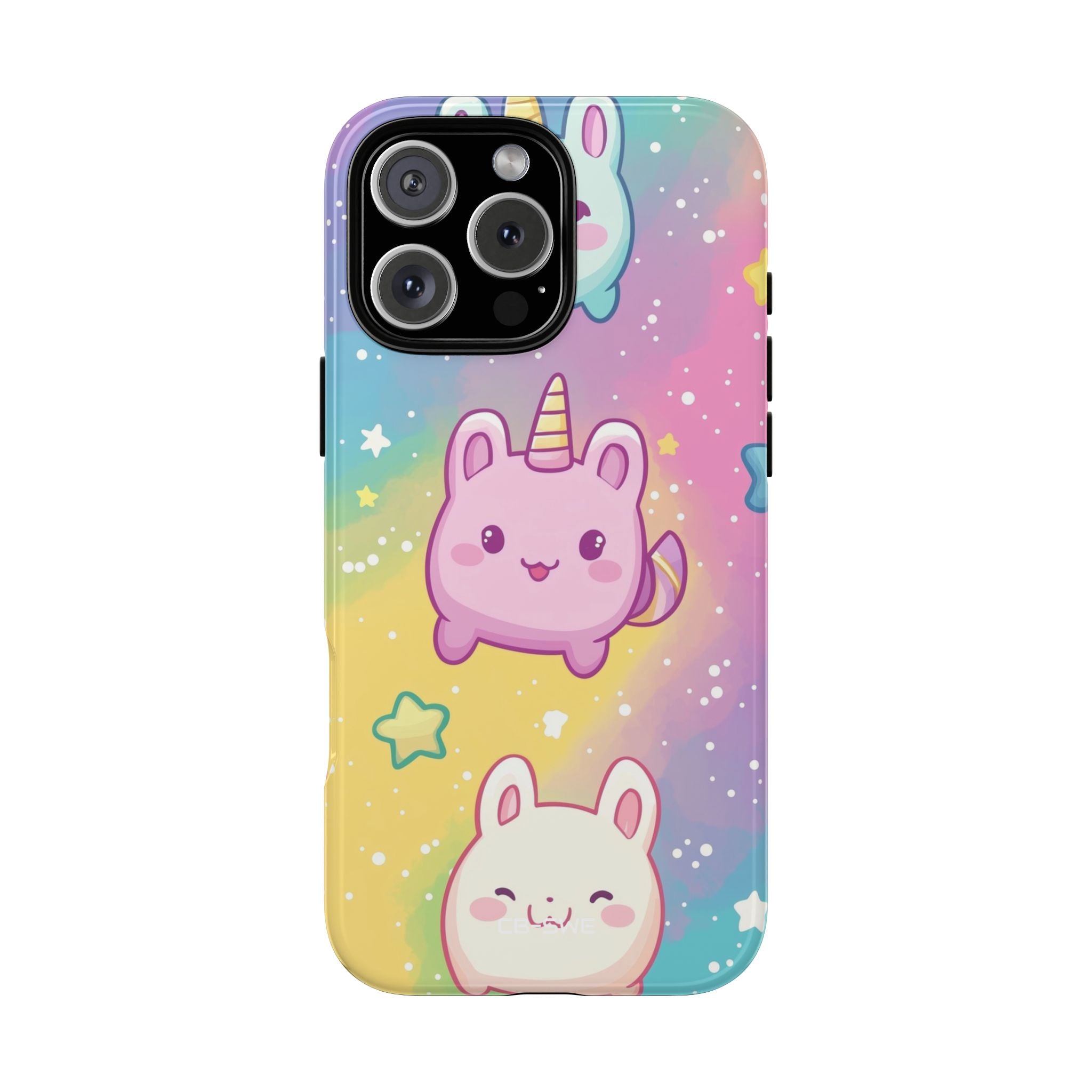 Bunnies Dance Under Stars - iPhone Case