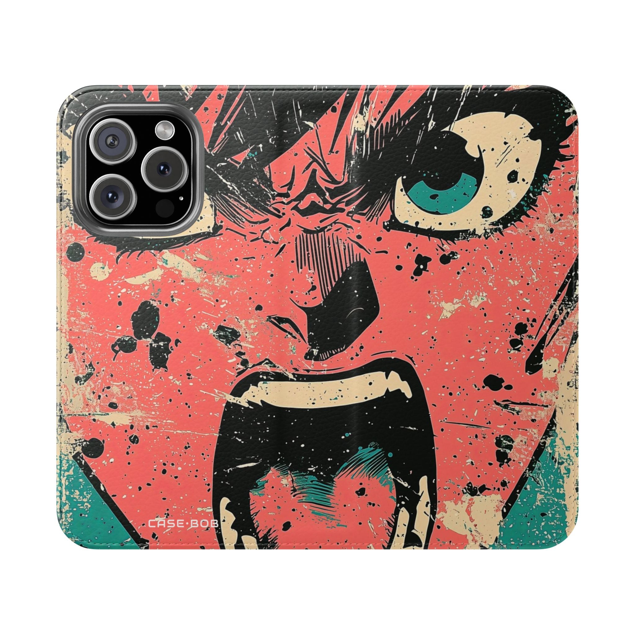 Shouting Face Burst - iPhone 16 Pro Case - Wallet