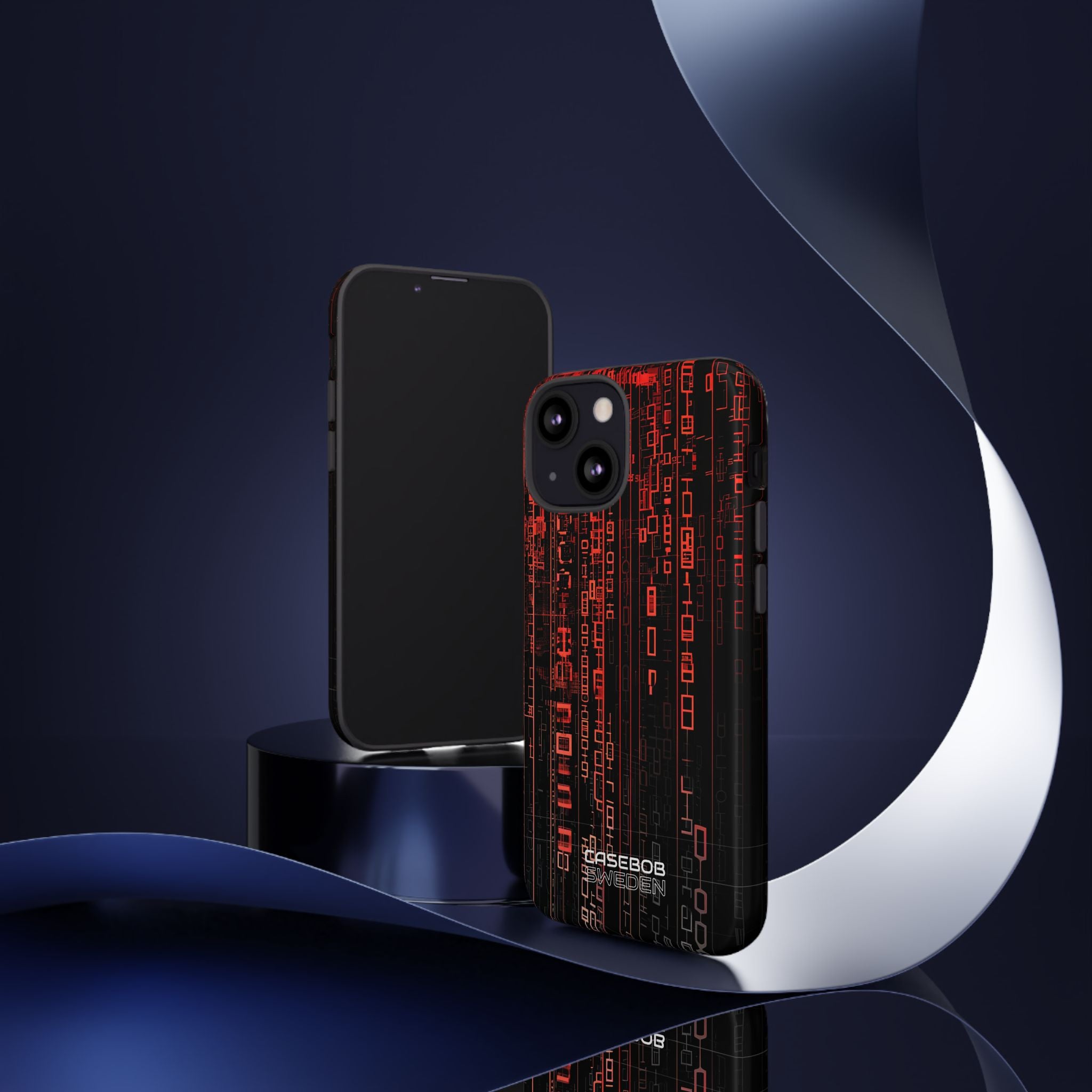 Neon Circuit Dreams iPhone 13 - Tough