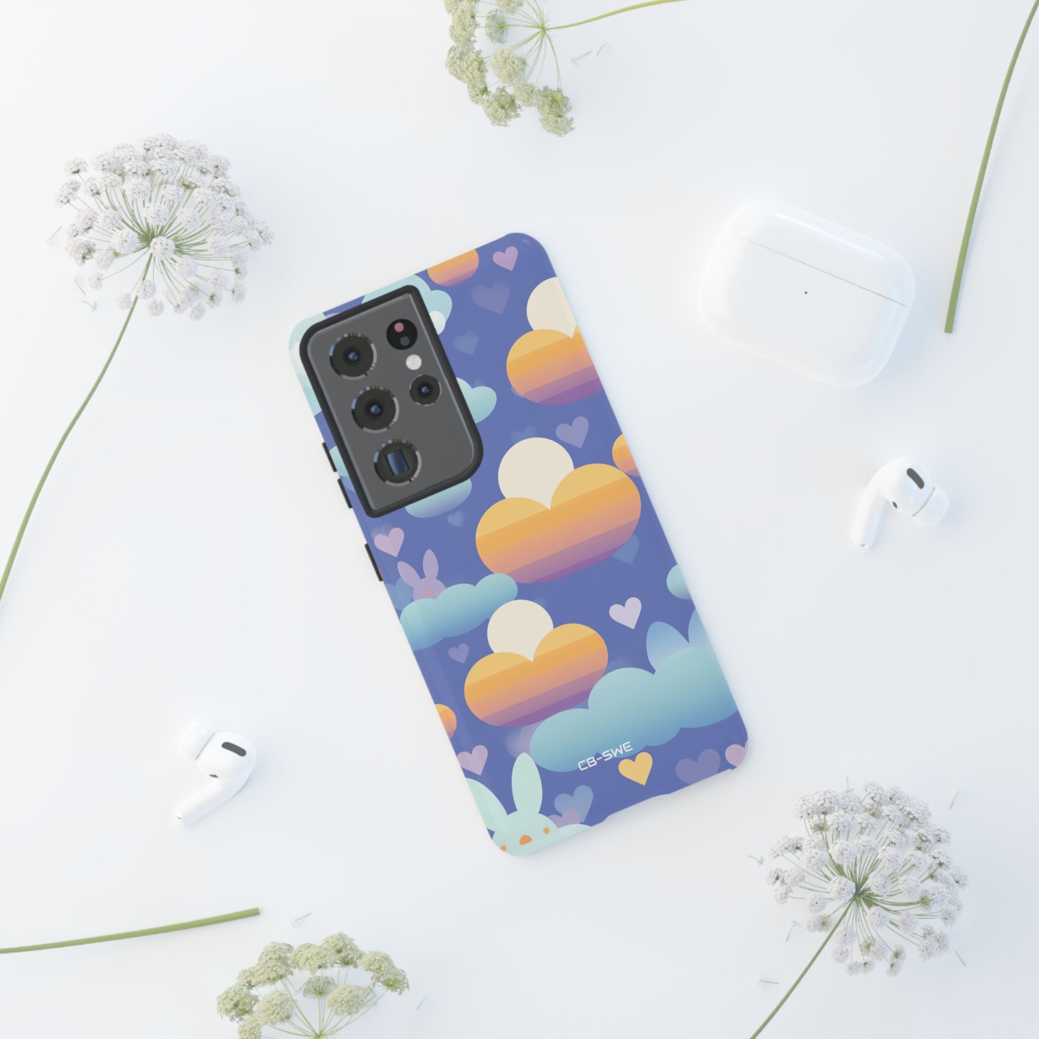 Bunnies Dance Among Clouds - Samsung Case
