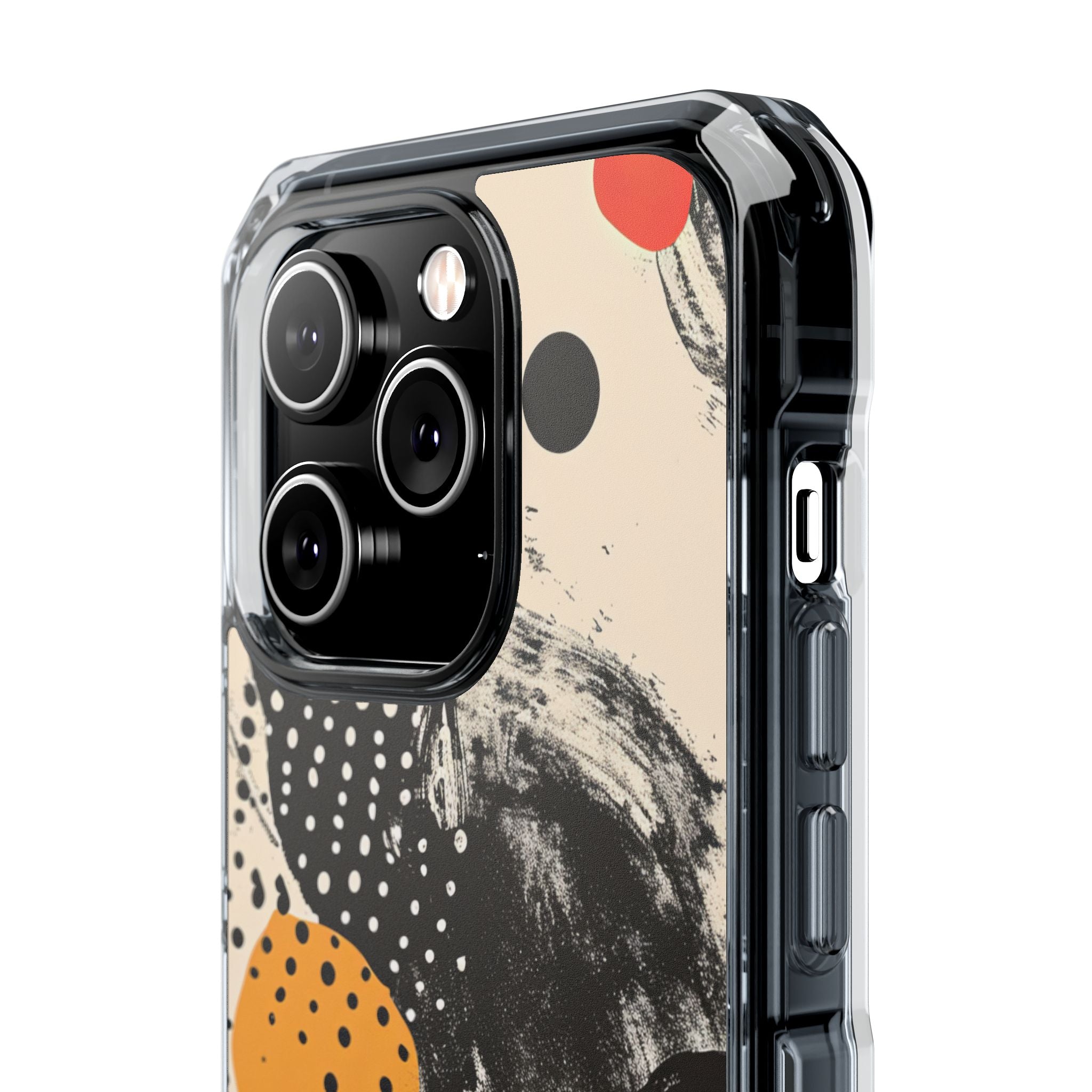 Swirl Chaos Geometry iPhone 14 - Impact Clear+