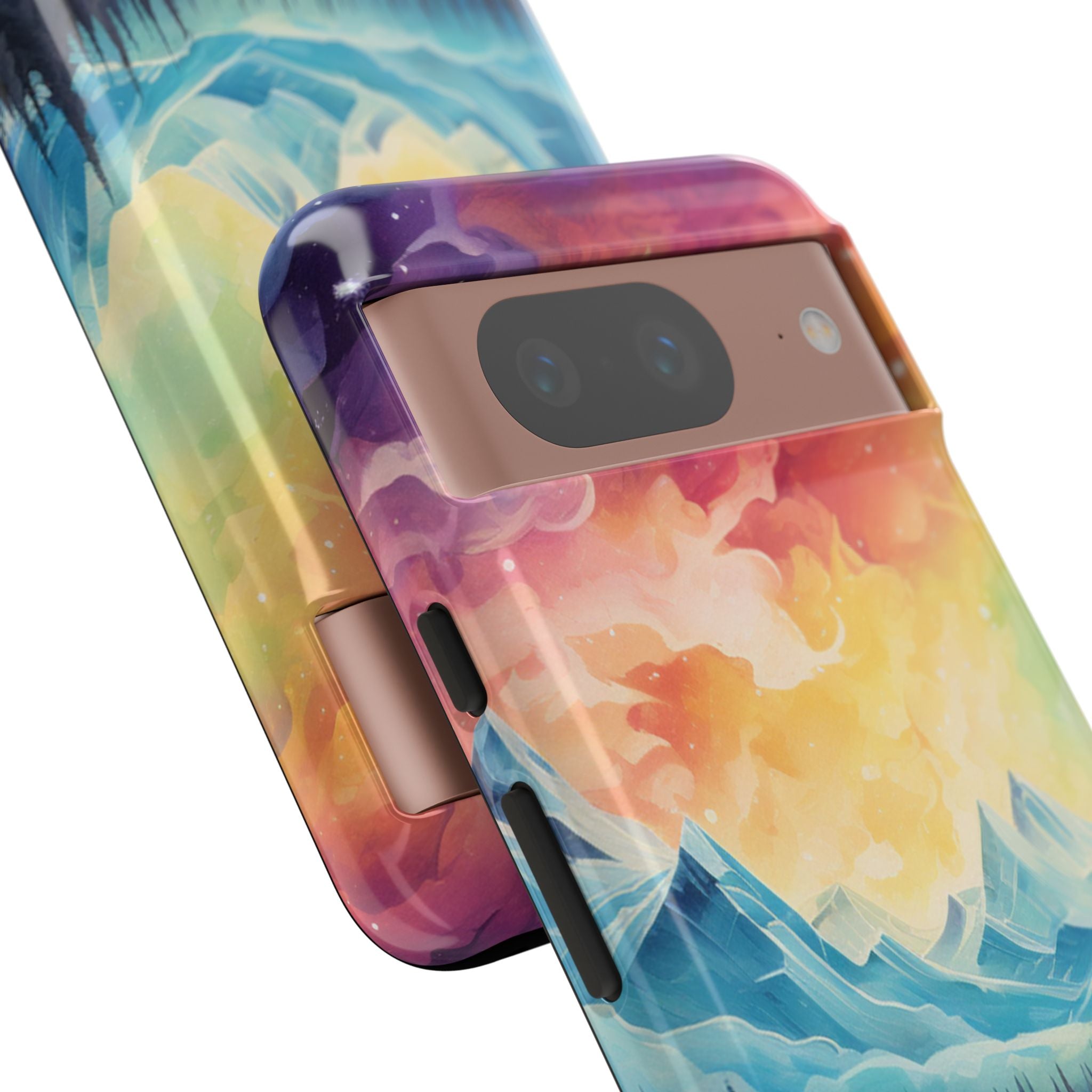 Mystical Mountain Sunset - Google Pixel Case