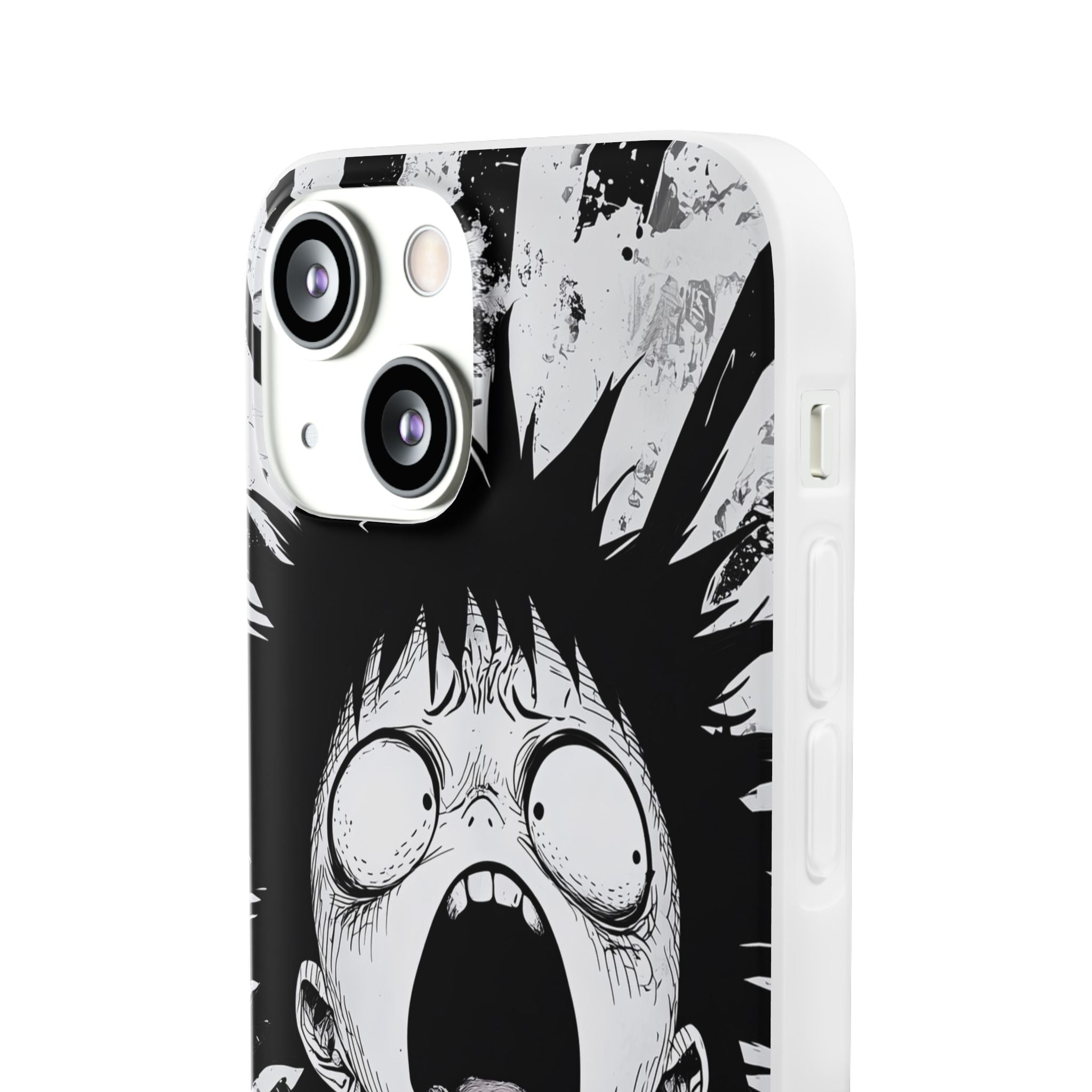 Screaming Stripes iPhone 13 mini Case - Soft