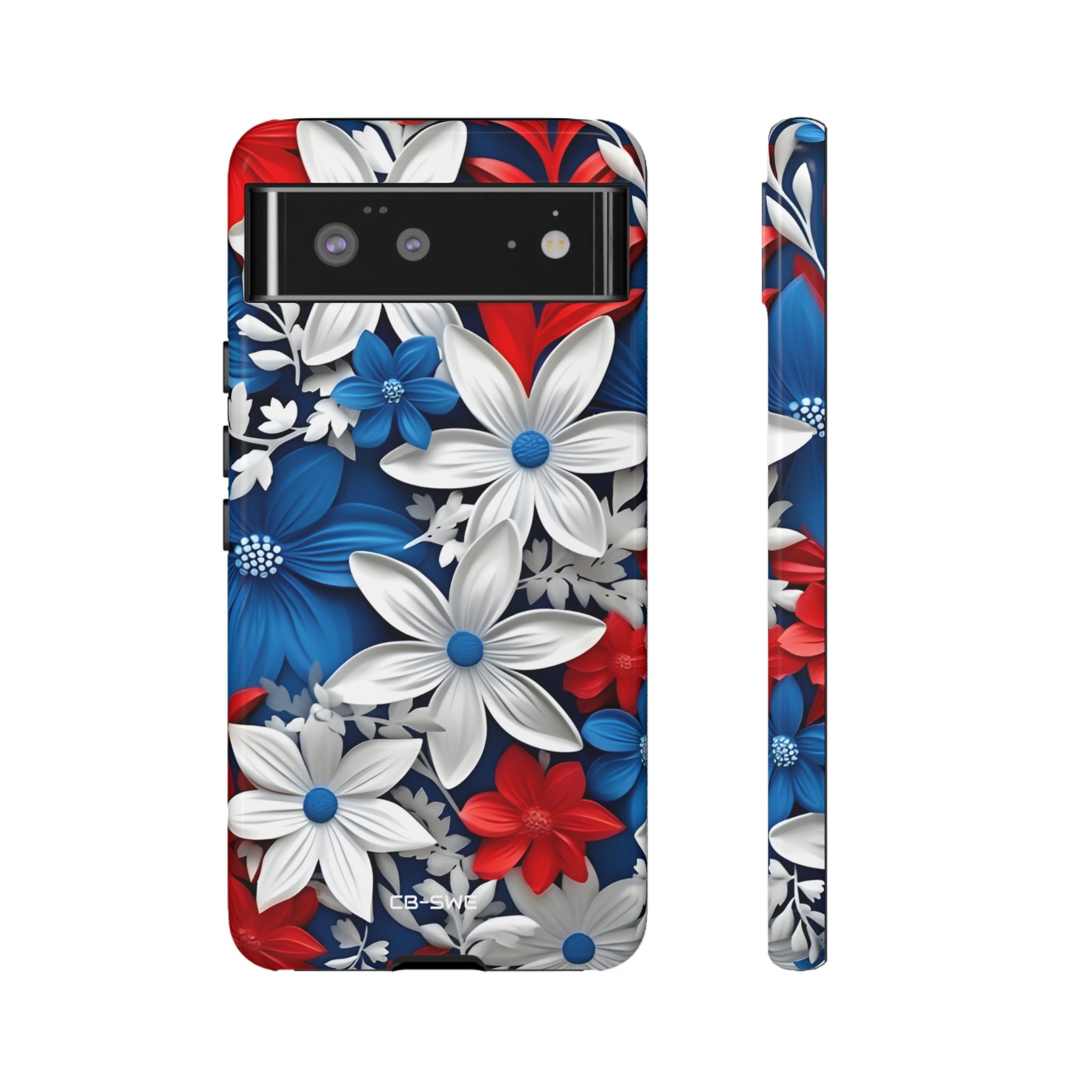 Floral Sculpture Blooms - Google Pixel Case