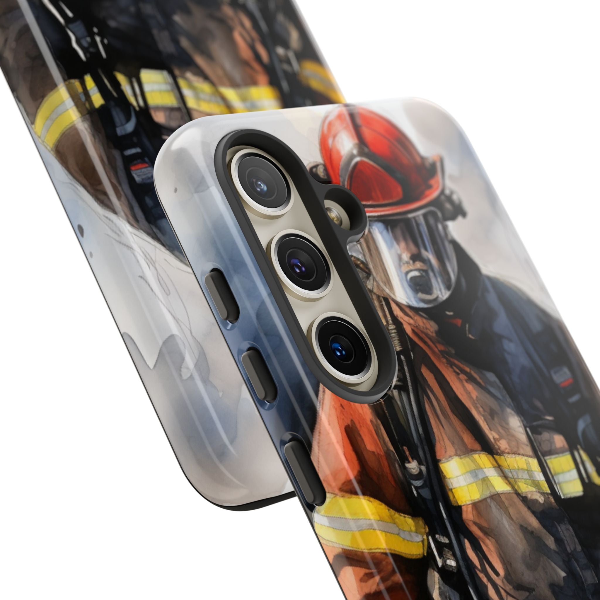 Firefighter In Motion - Samsung Case