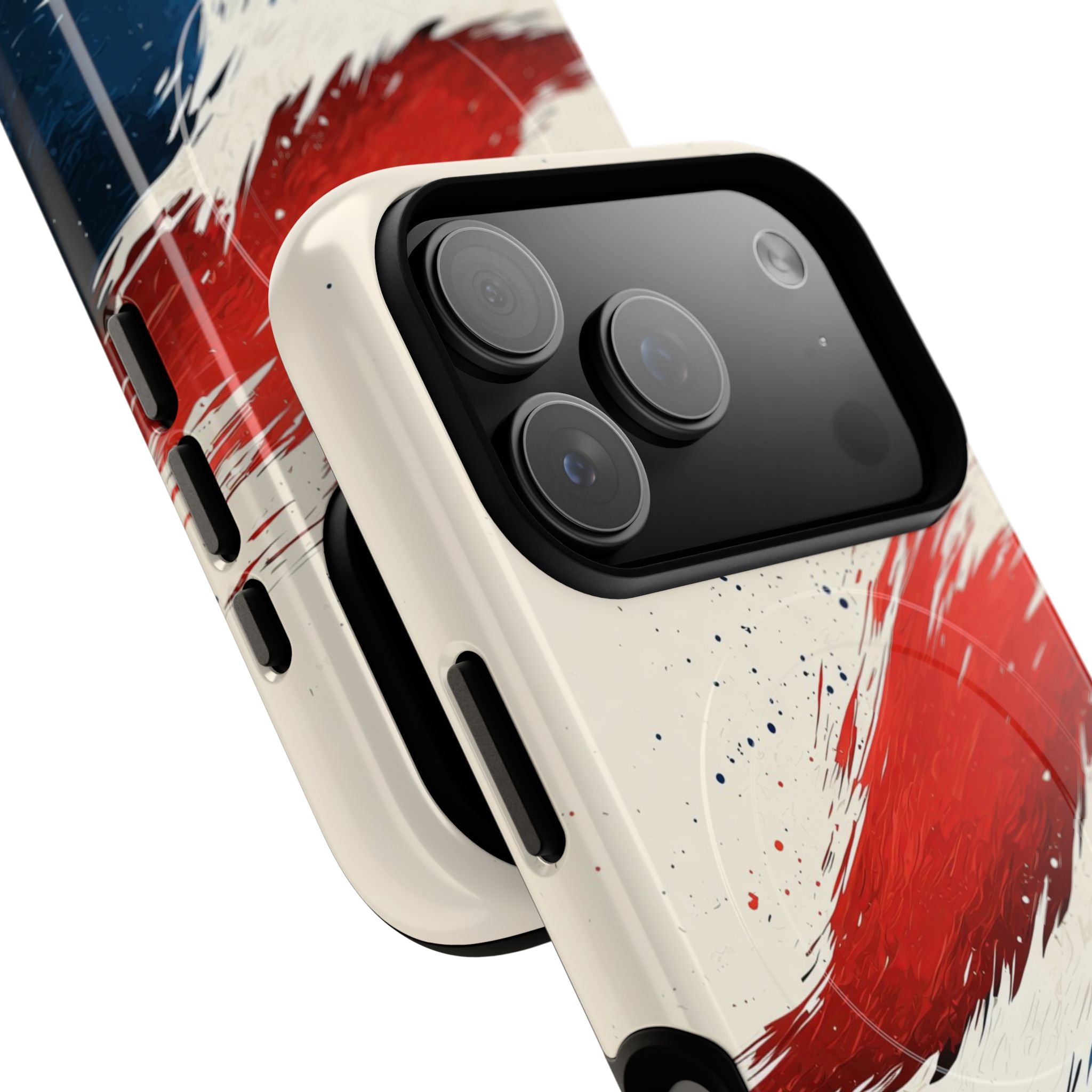 Red Surge iPhone 17 Pro Case - Tough+