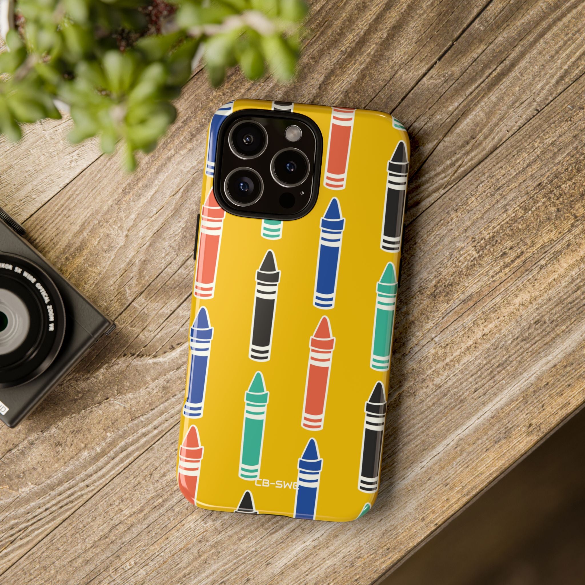Crayons Dance Joyfully - iPhone Case