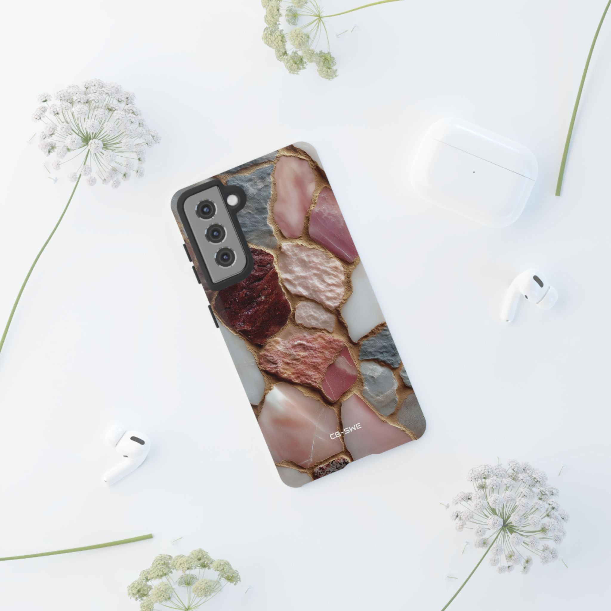 Textured Stones Dance - Samsung Case