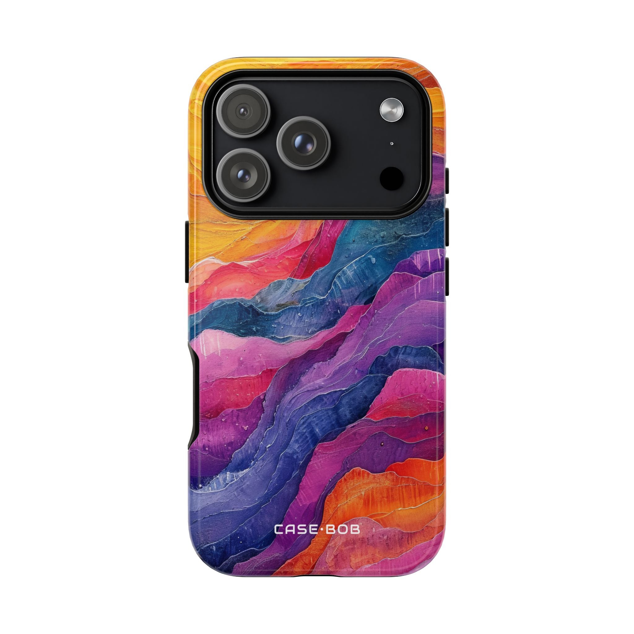 Vibrant Flow iPhone 17 Pro Case - Tough