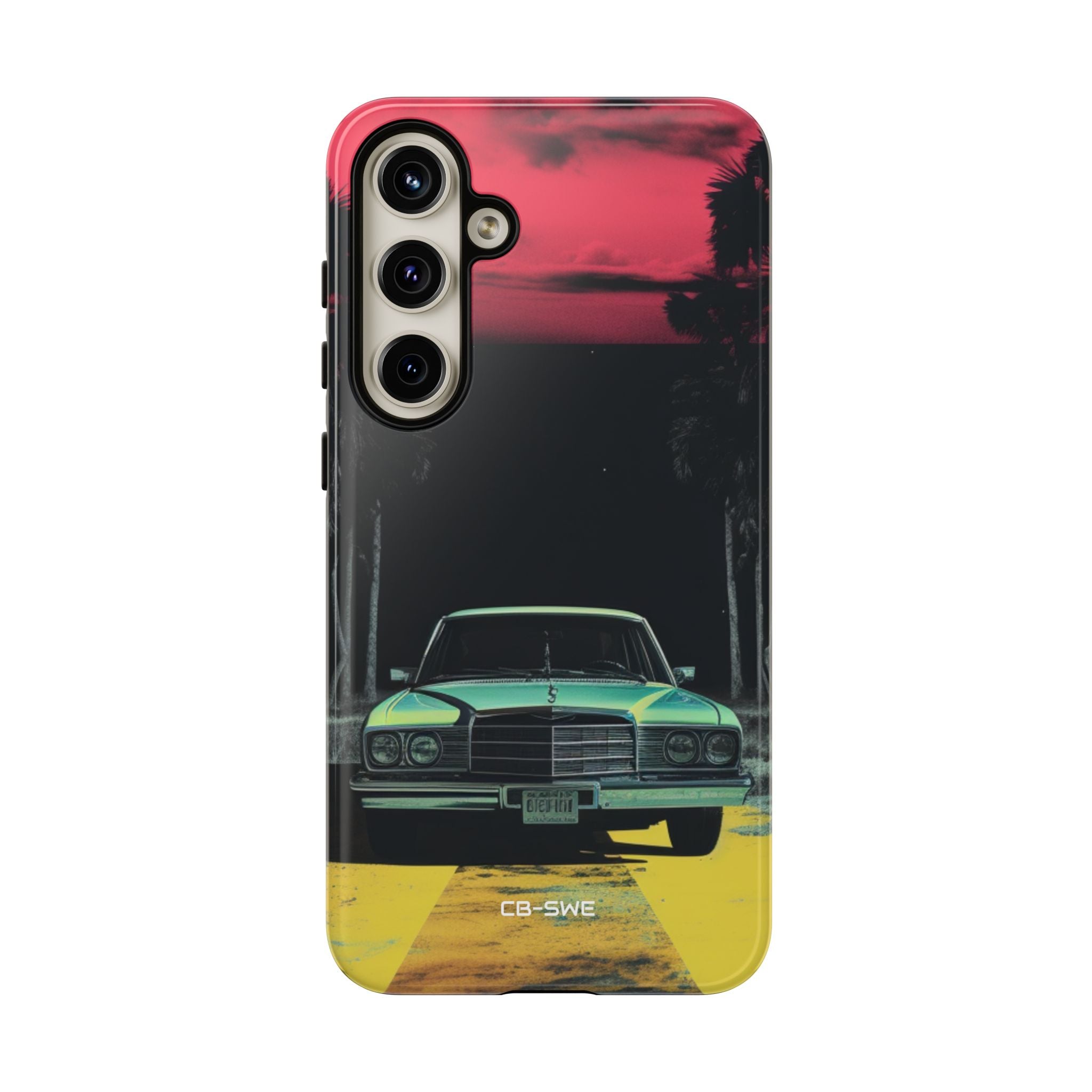Retro Futuristic Nightscape - Samsung Case