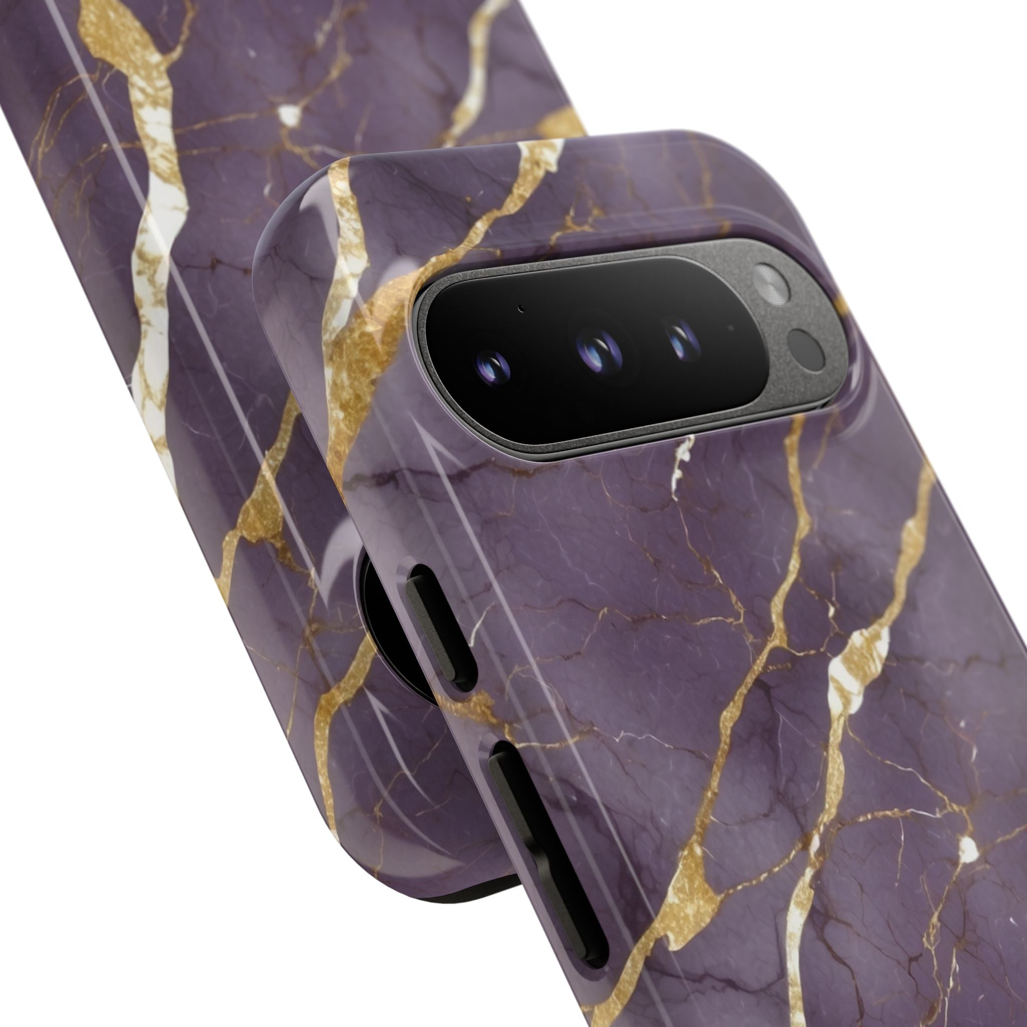 Golden Veins Flowing - Google Pixel Case
