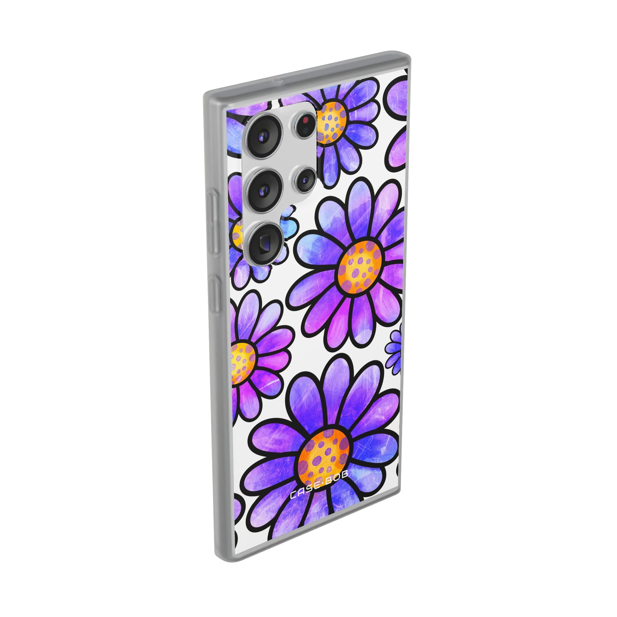 Polka Dot Blooms Samsung S23 Ultra Case - Soft