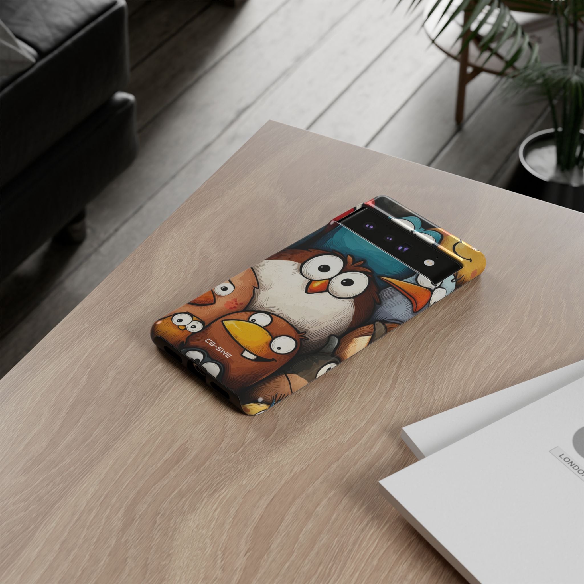Whimsical Birds Gather - Google Pixel Case