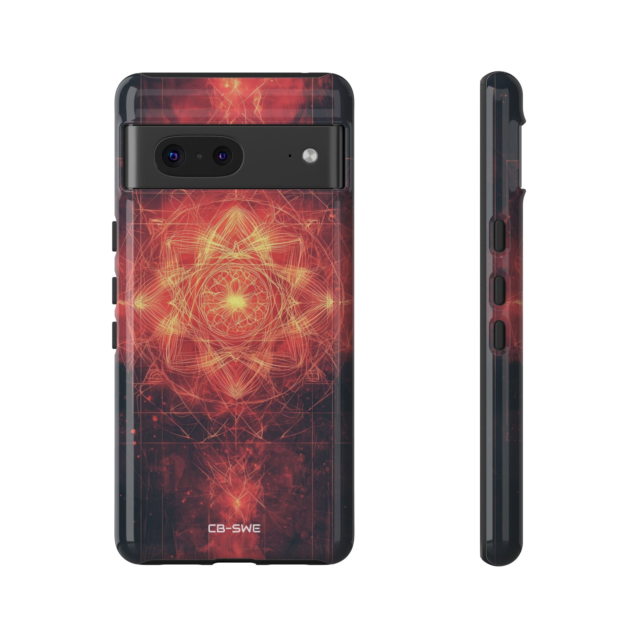 Flames Embrace Sky - Google Pixel Case