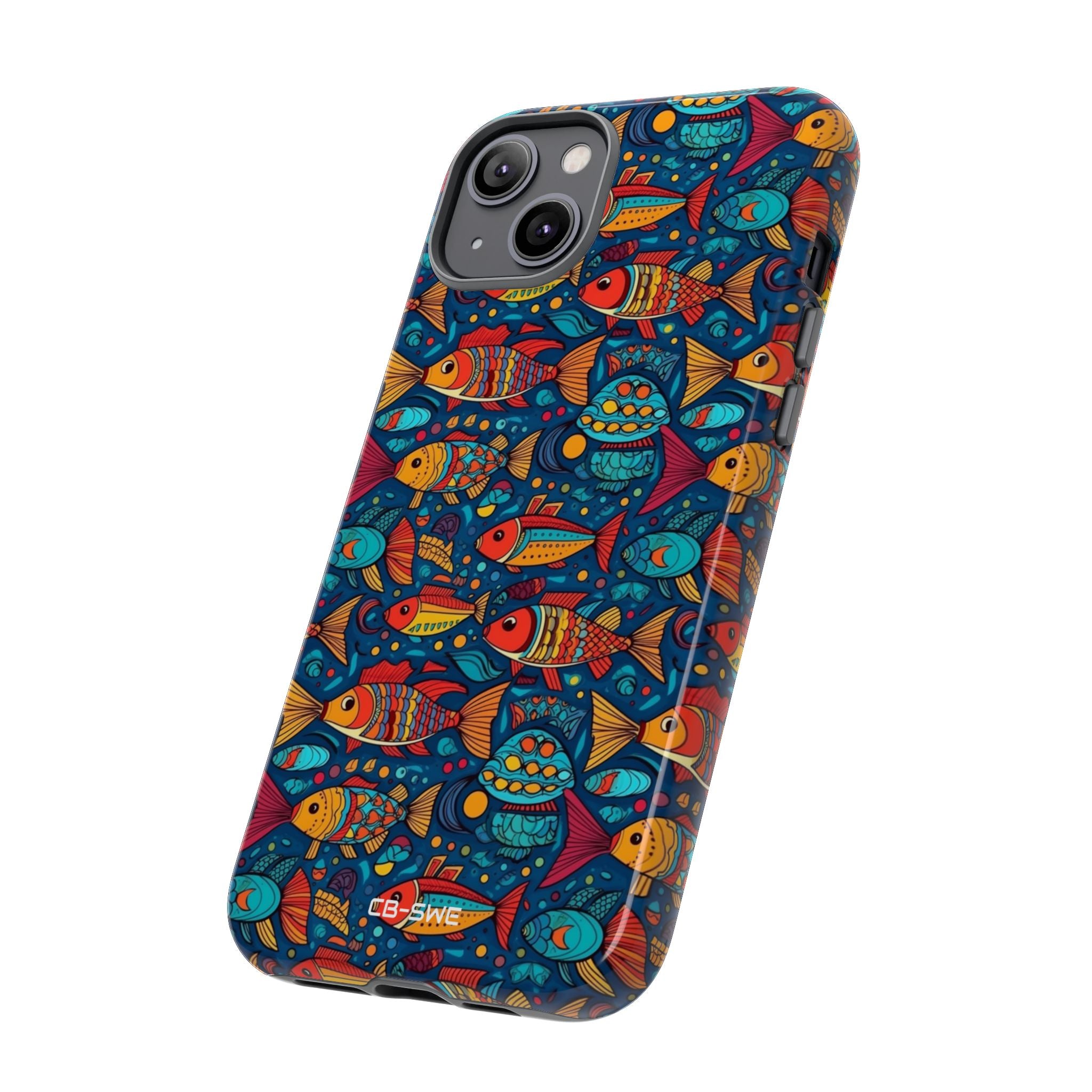 Fish Dance Joyfully - iPhone Case
