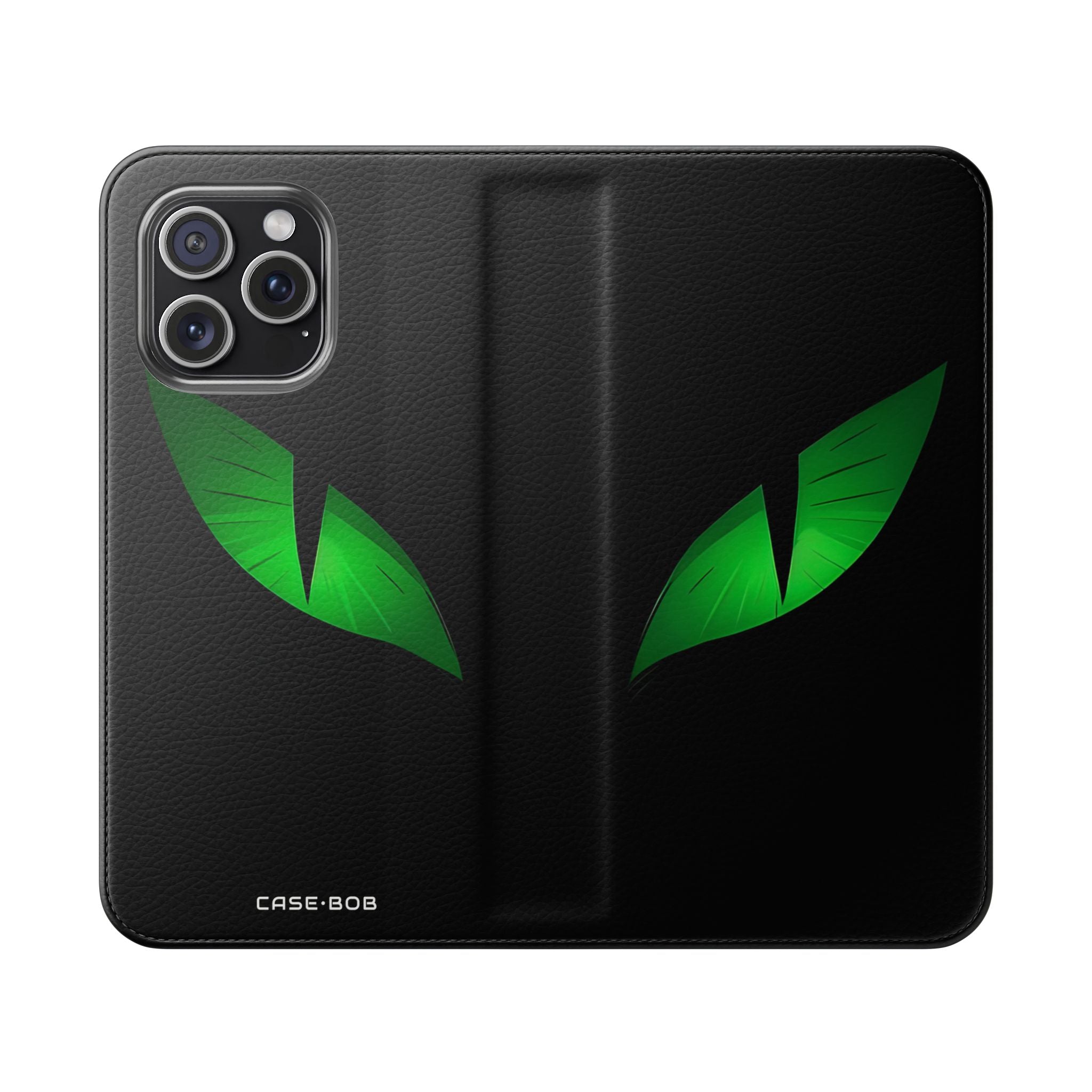 Emerald Stare - iPhone 15 Pro Max Case - Wallet