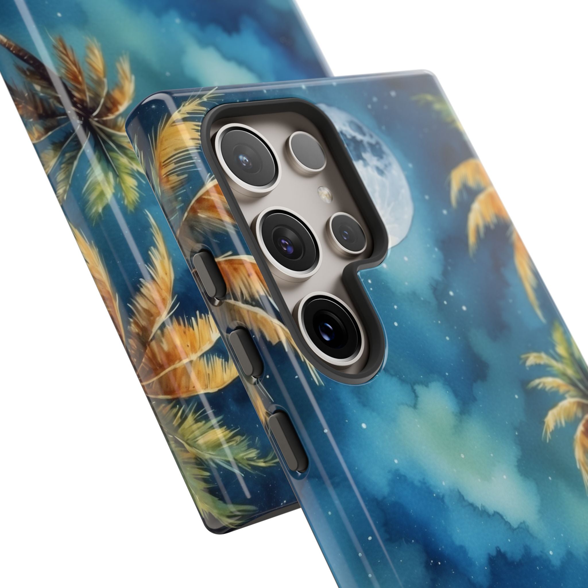 Moonlight Kisses Waves - Samsung Case