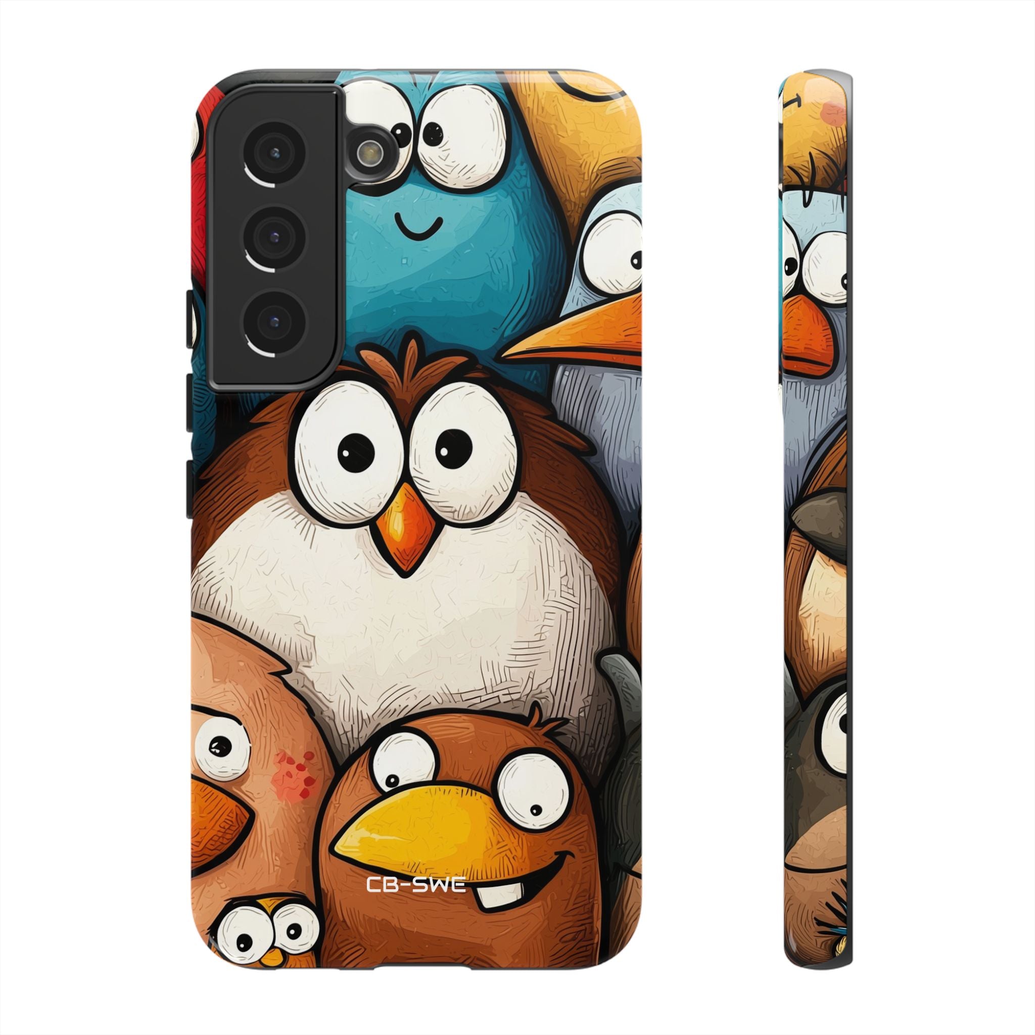 Whimsical Birds Gather - Samsung Case
