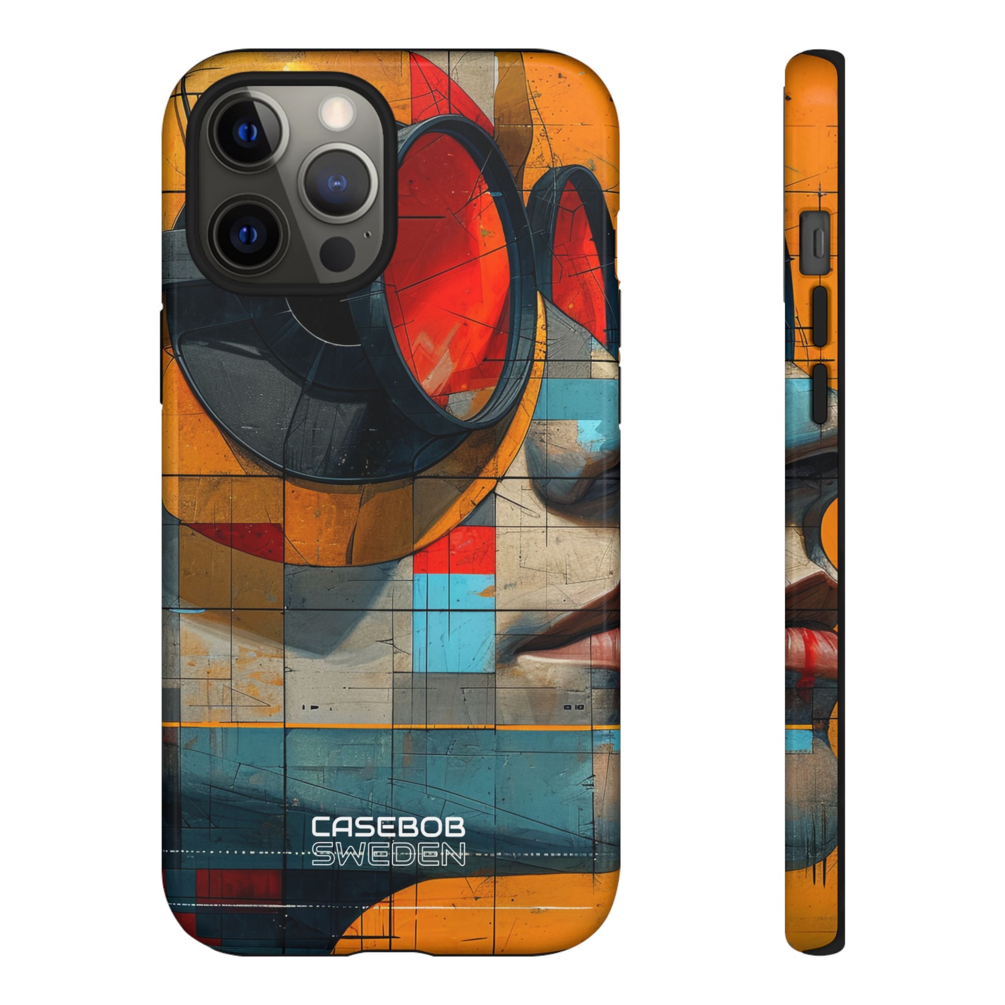 Futuristic Cubist Visions iPhone 12 - Tough