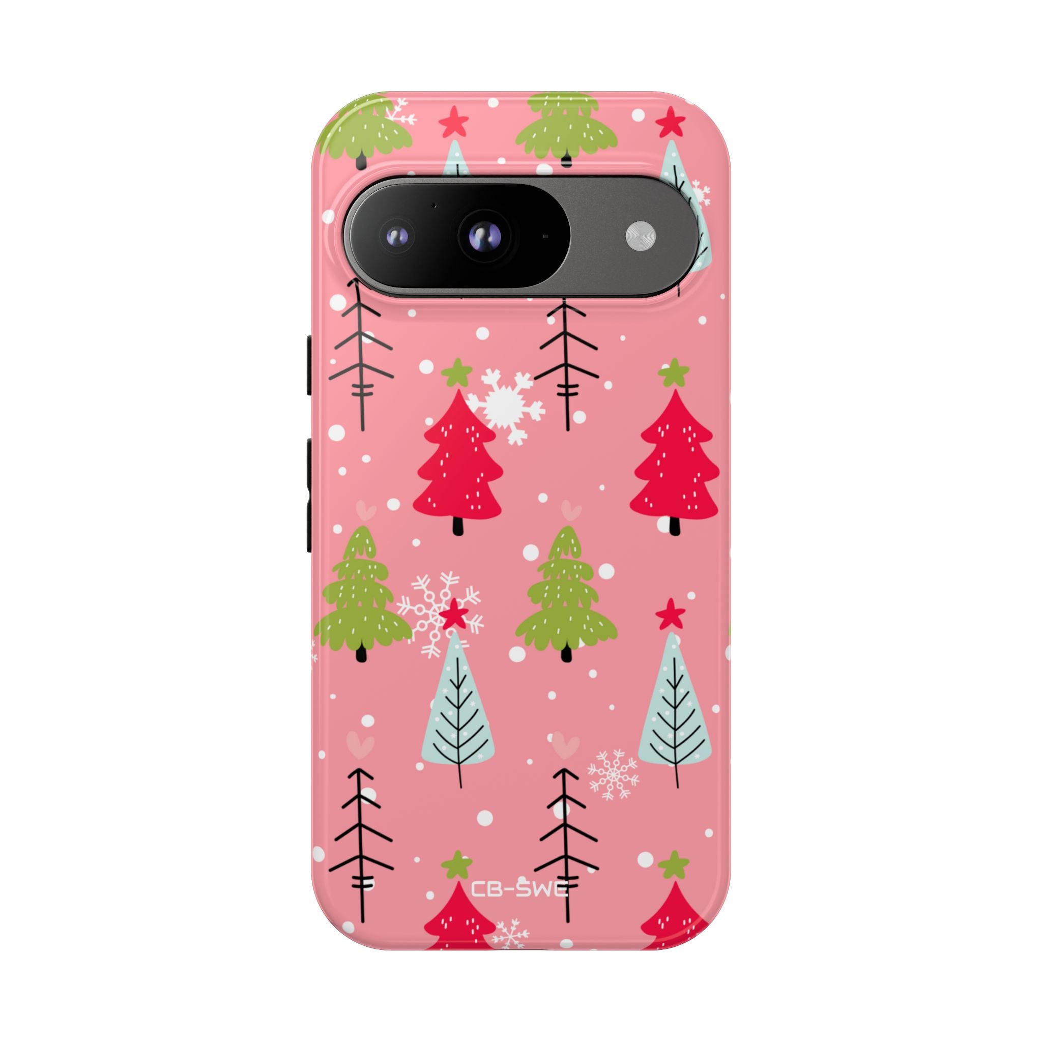 Snowflakes Dance Playfully - Google Pixel Case