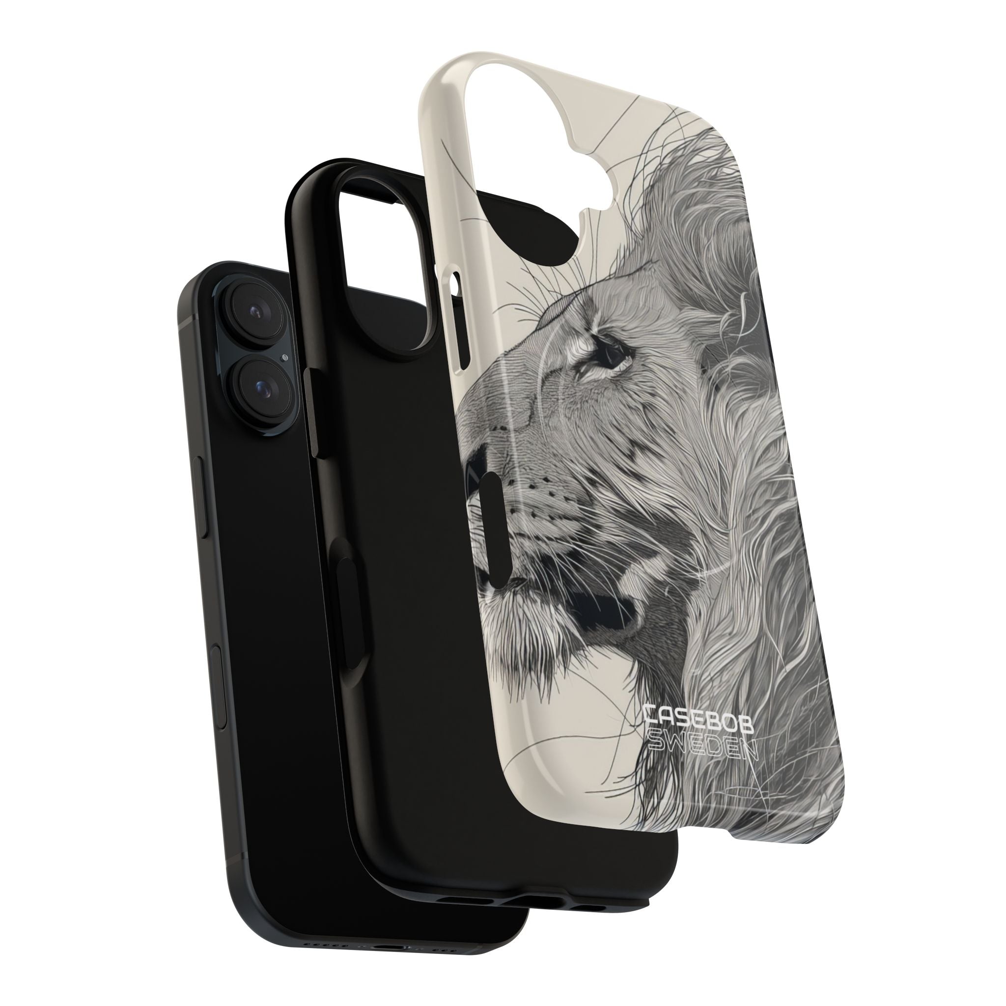 Majestic Lion Profile iPhone 16 - Tough+