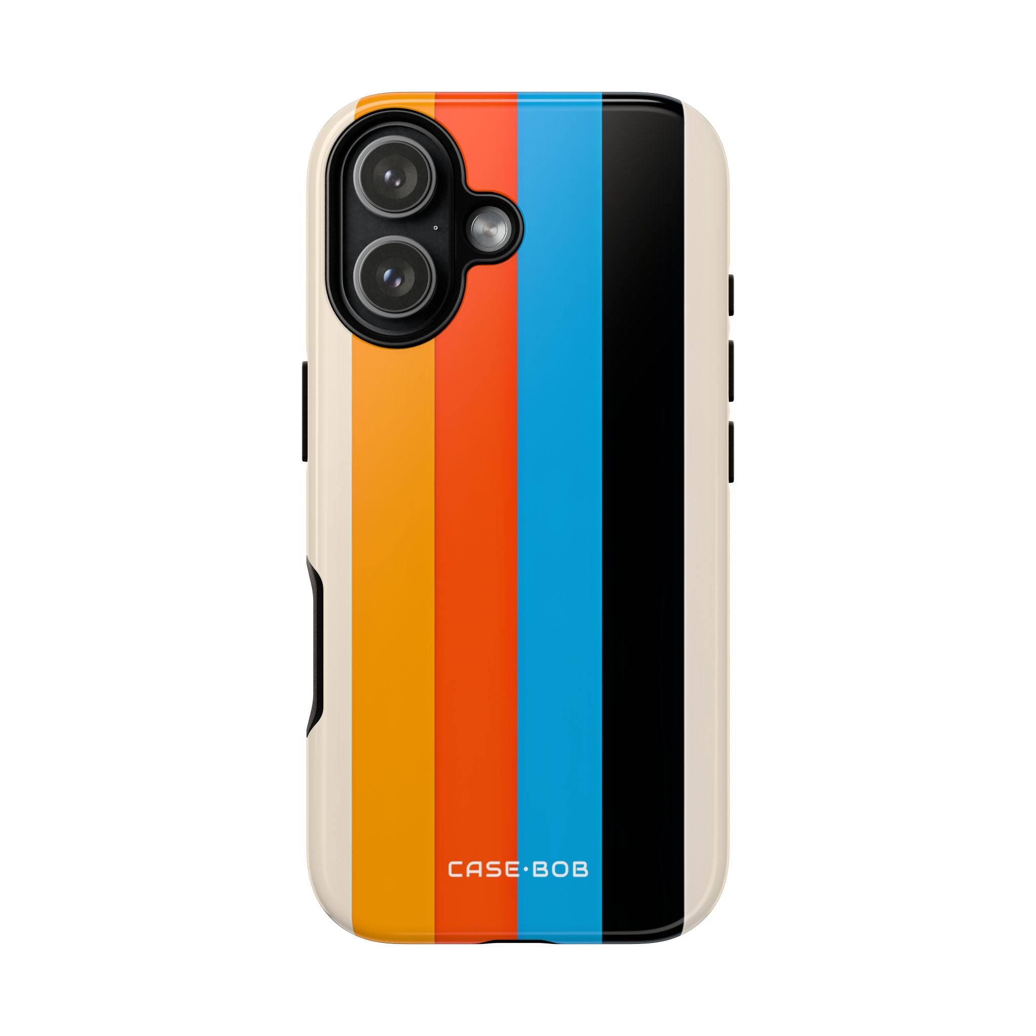 Vivid Stripe Harmony iPhone 17 Case - Tough